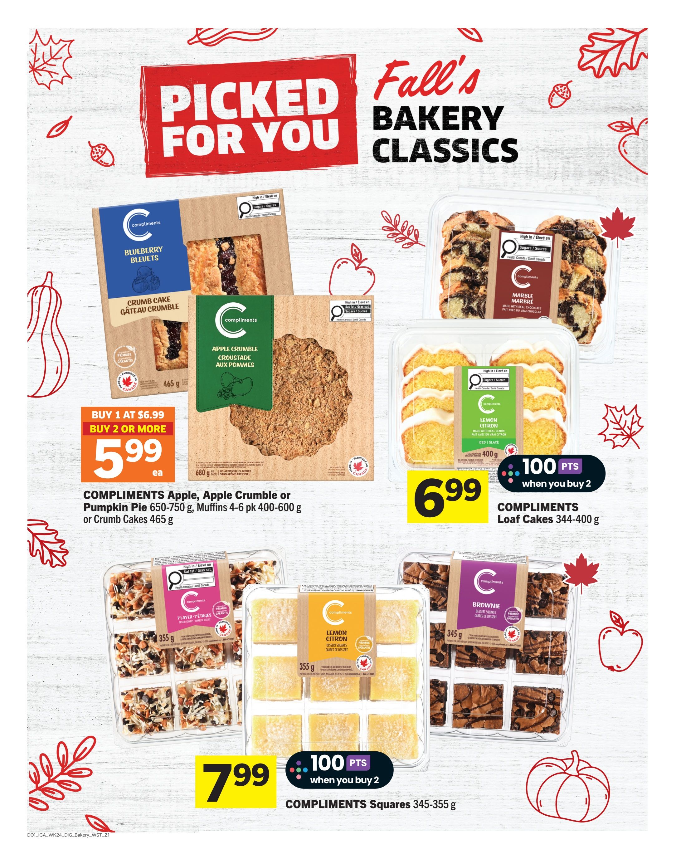 IGA (West) Flyer October 8 to 14