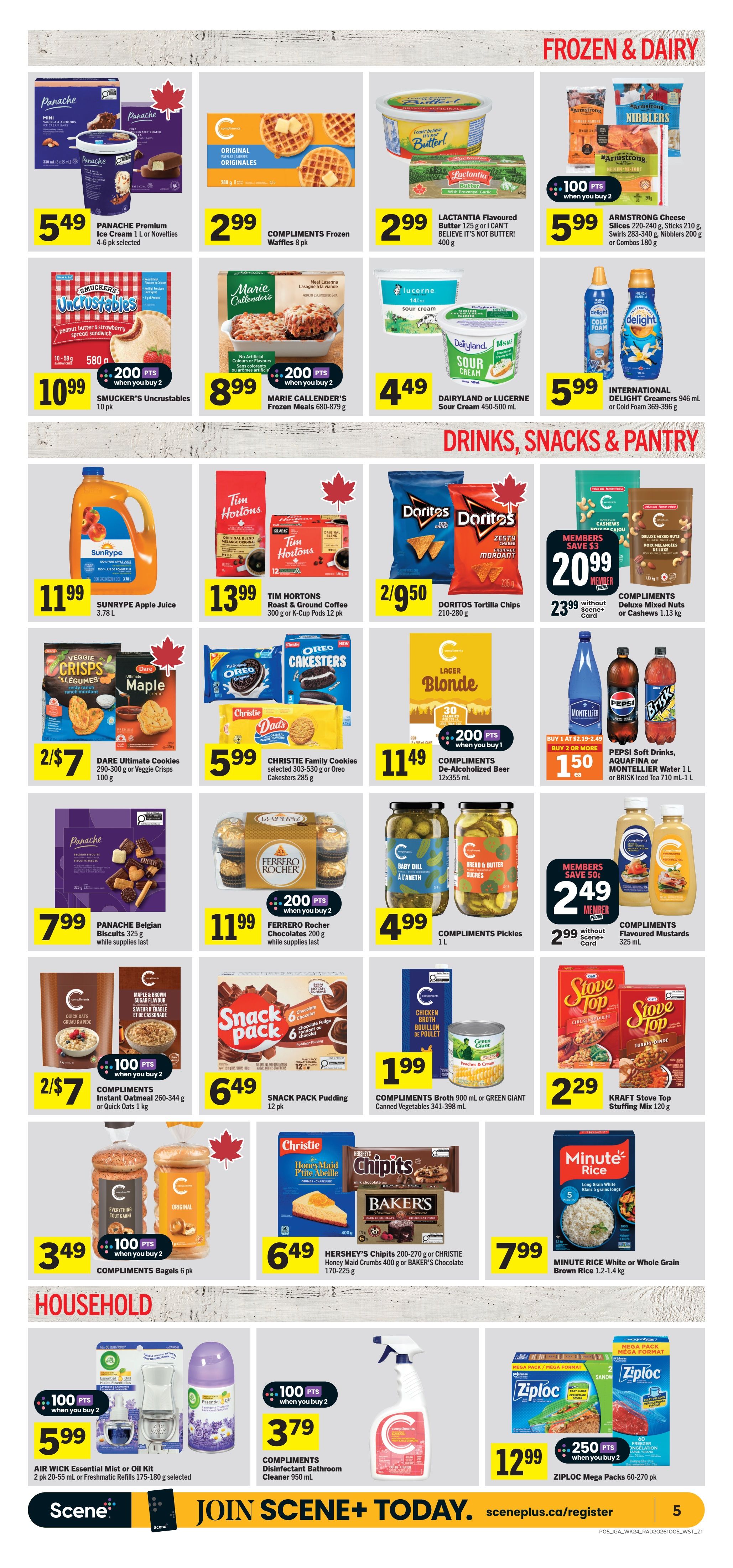 IGA (West) Flyer October 8 to 14