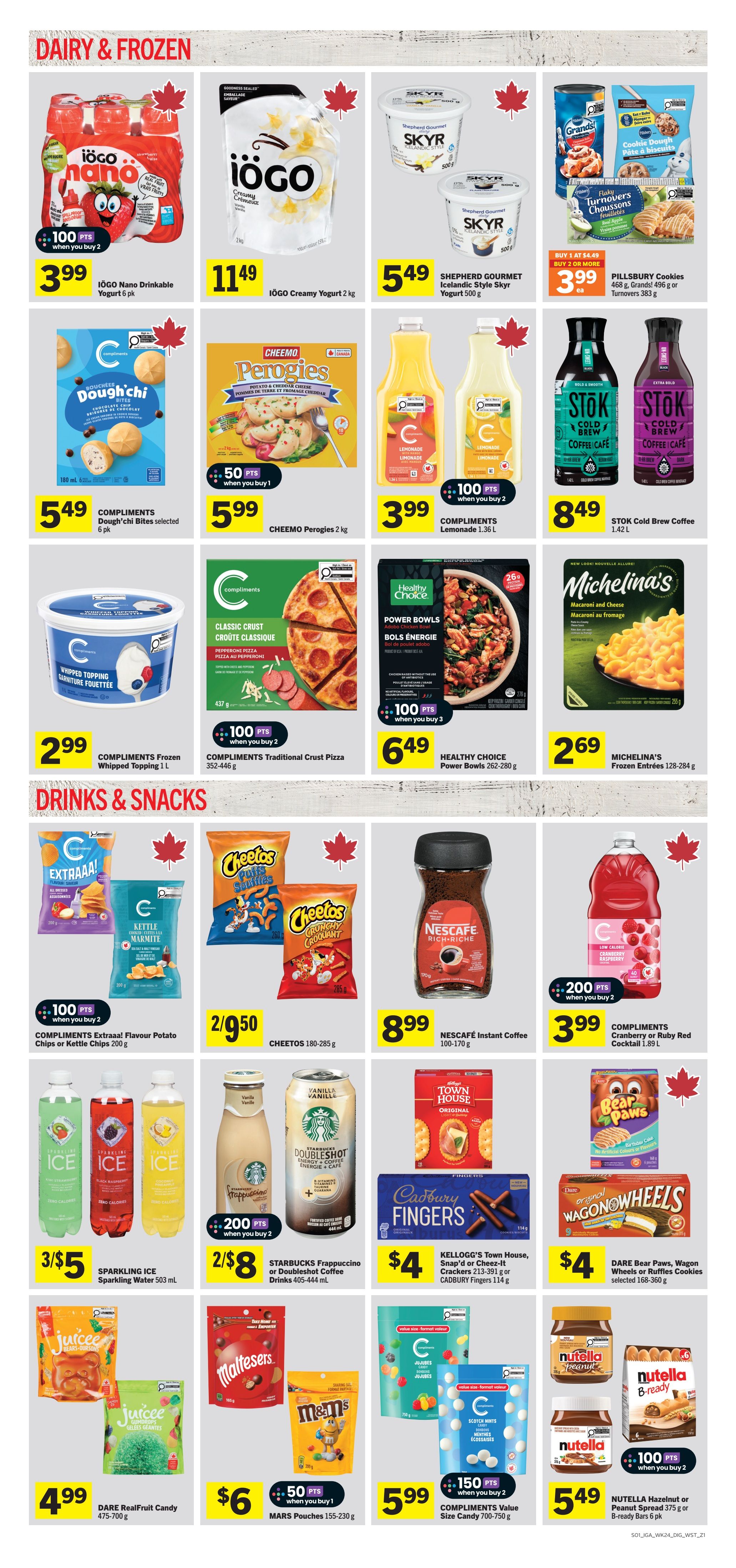 IGA (West) Flyer October 8 to 14