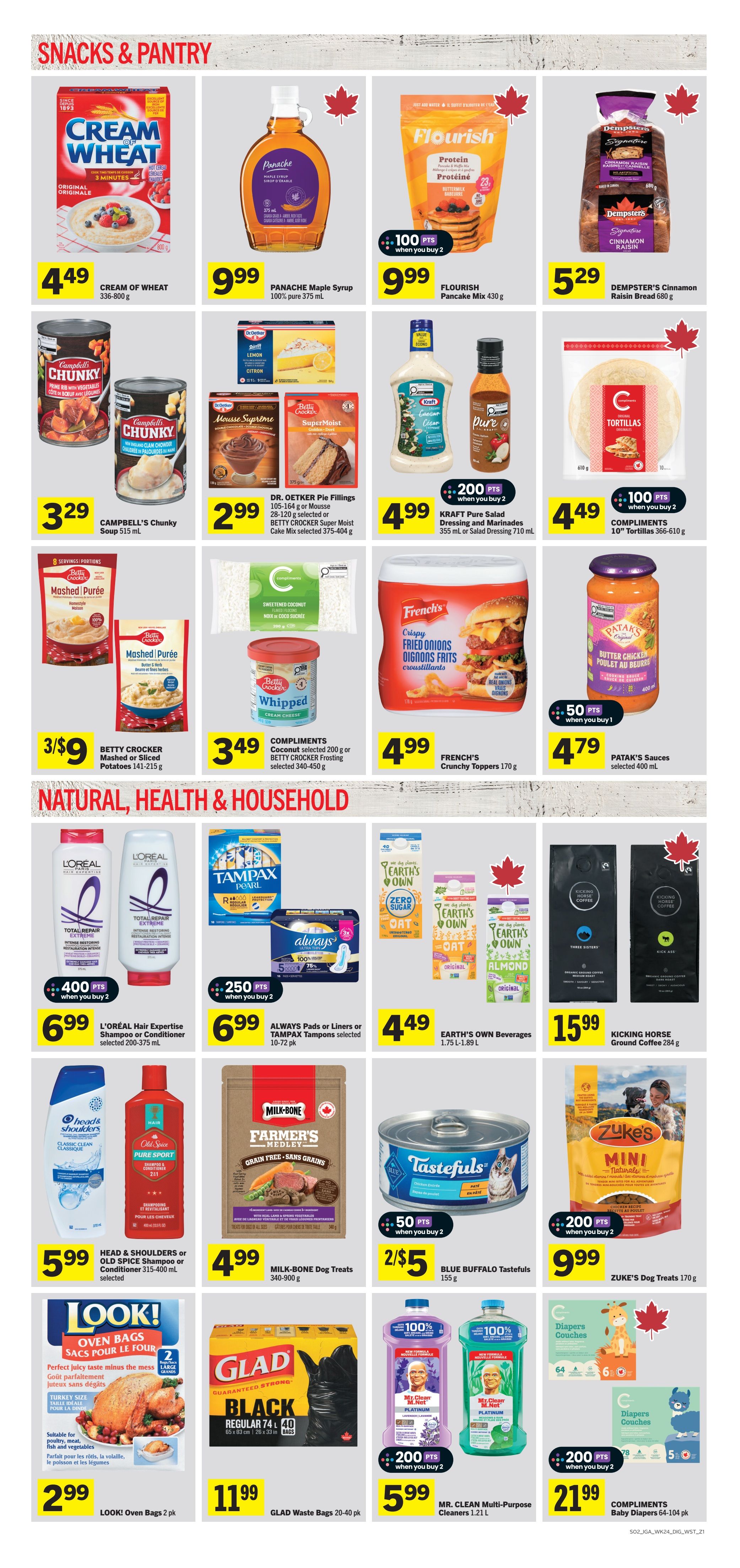 IGA (West) Flyer October 8 to 14