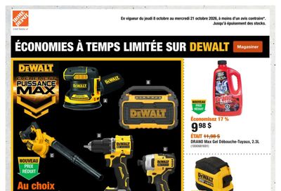 Home Depot (QC) Flyer October 8 to 21