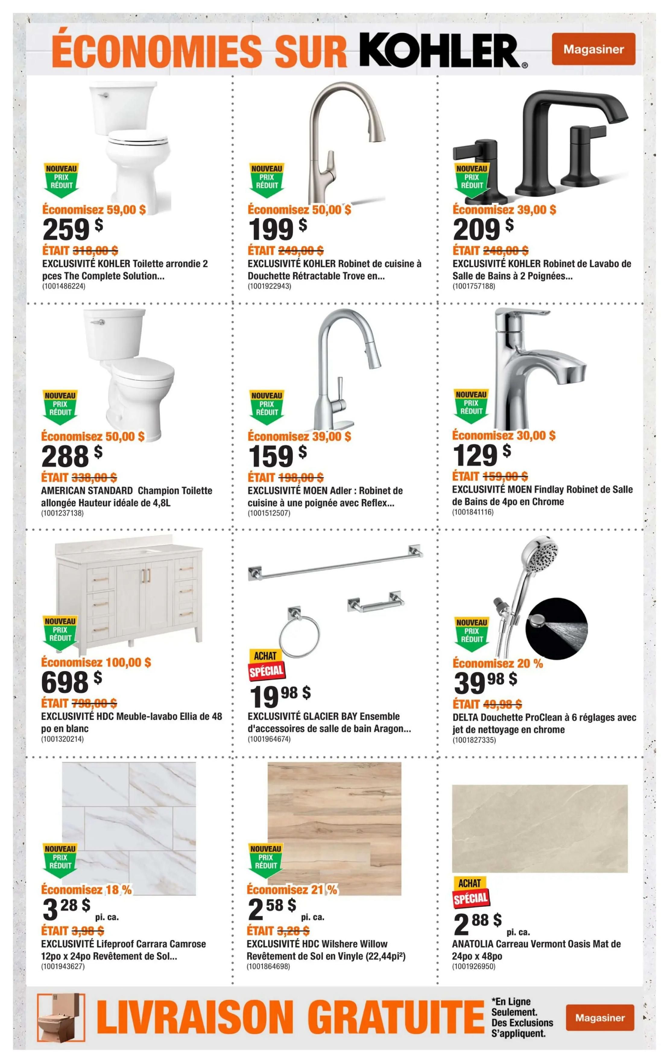Home Depot (QC) Flyer October 8 to 21