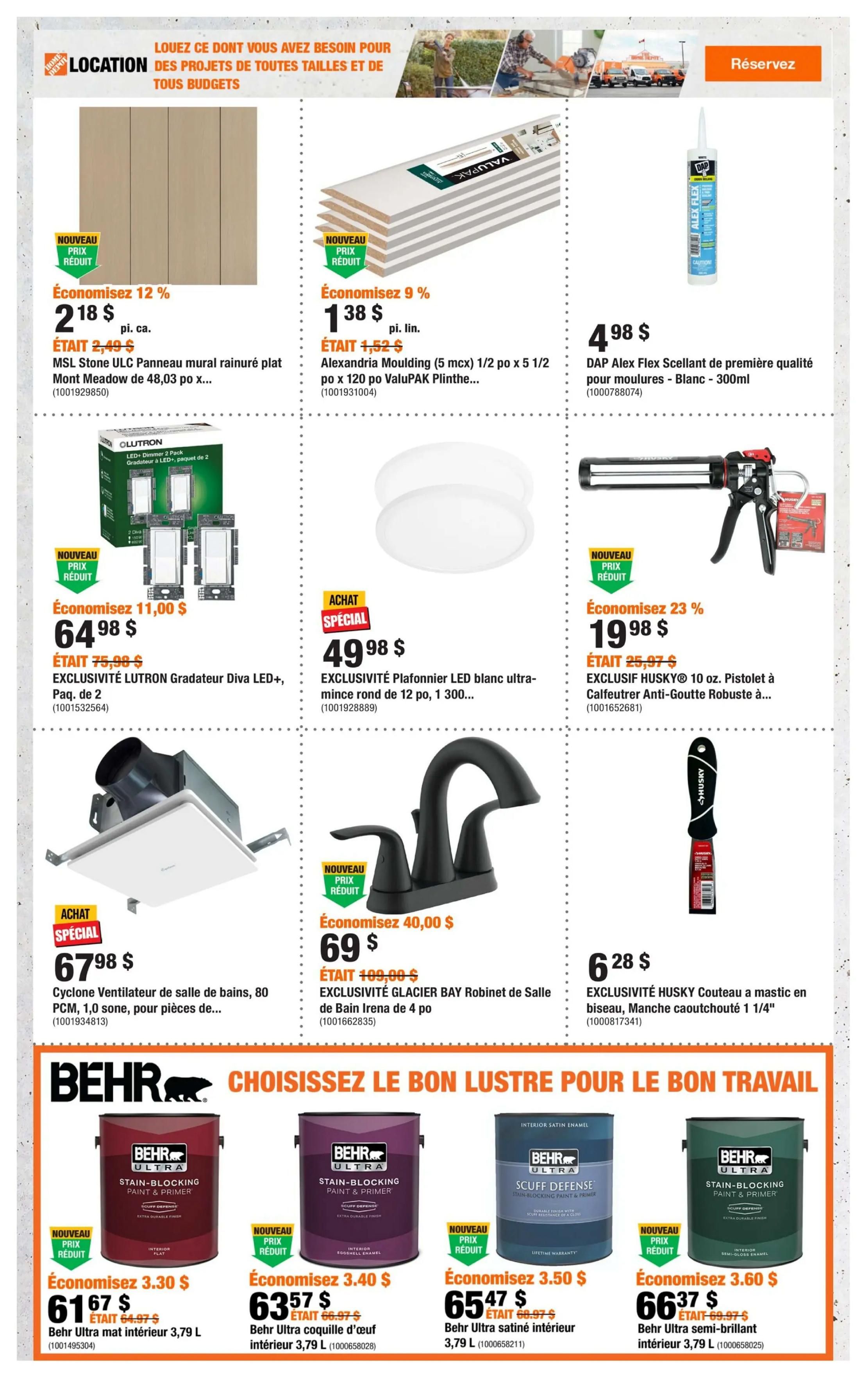 Home Depot (QC) Flyer October 8 to 21