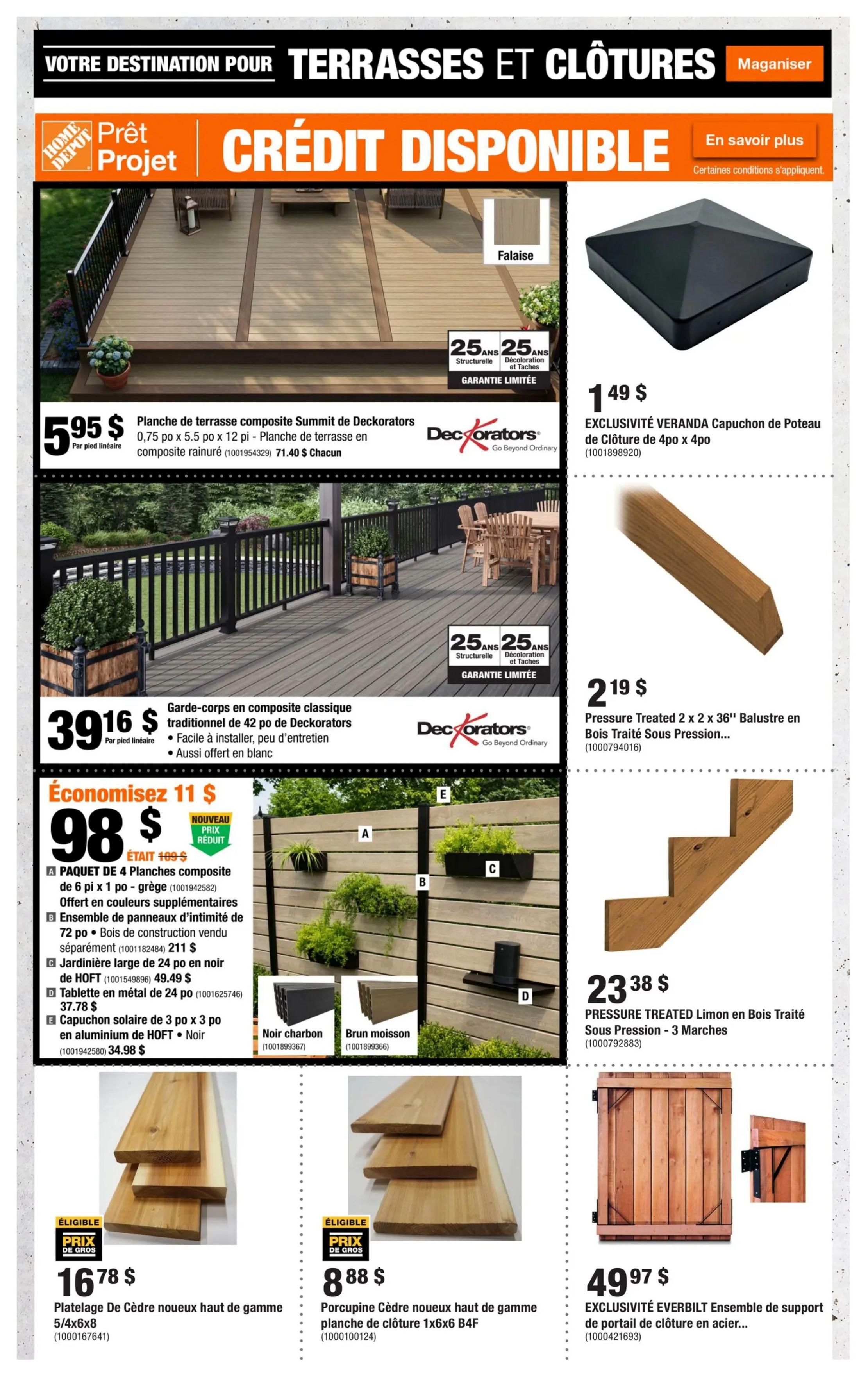 Home Depot (QC) Flyer October 8 to 21