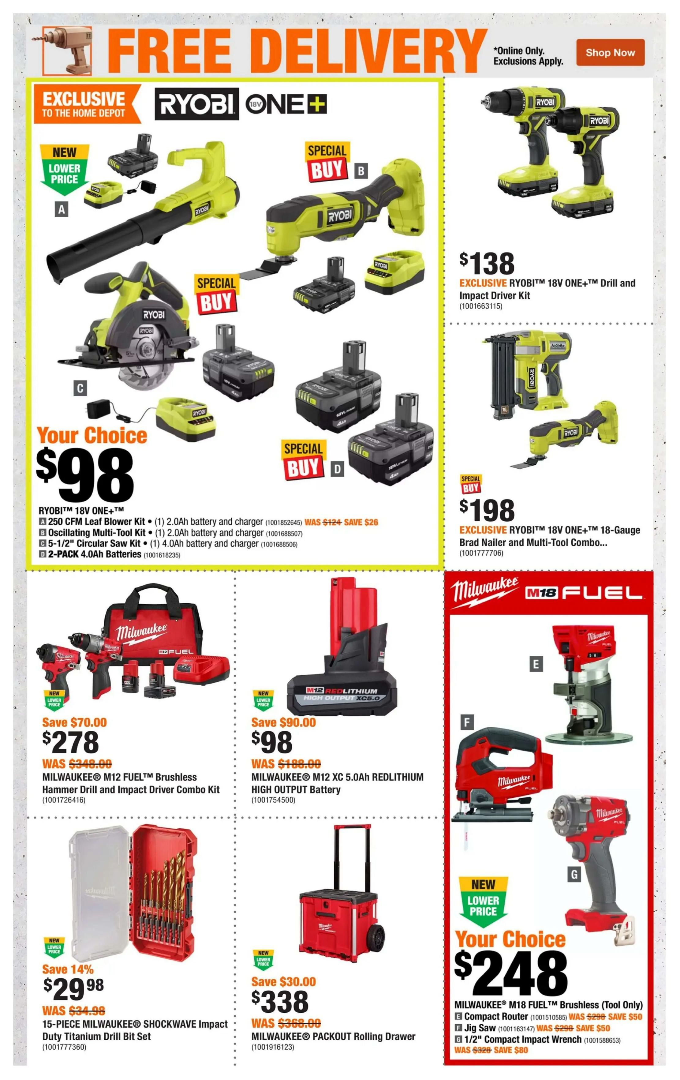 Home Depot (BC) Flyer October 8 to 21