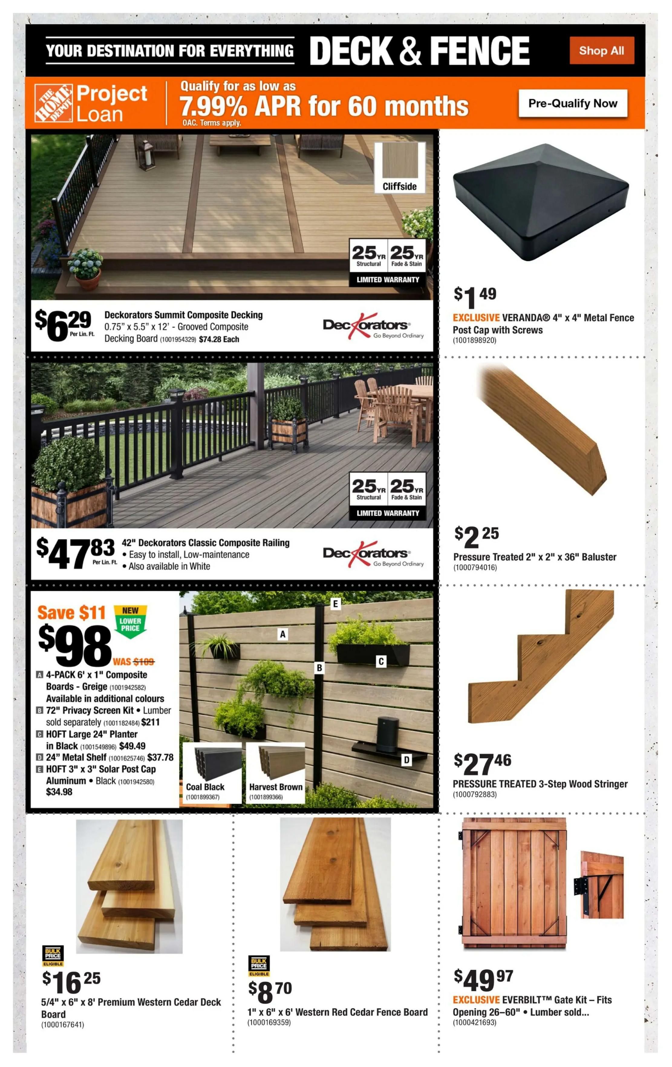Home Depot (BC) Flyer October 8 to 21