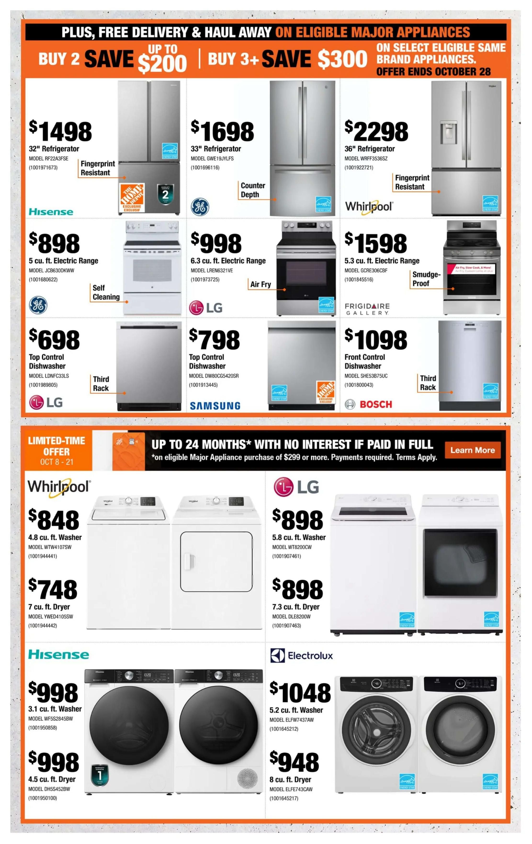 Home Depot (ON) Flyer October 8 to 21