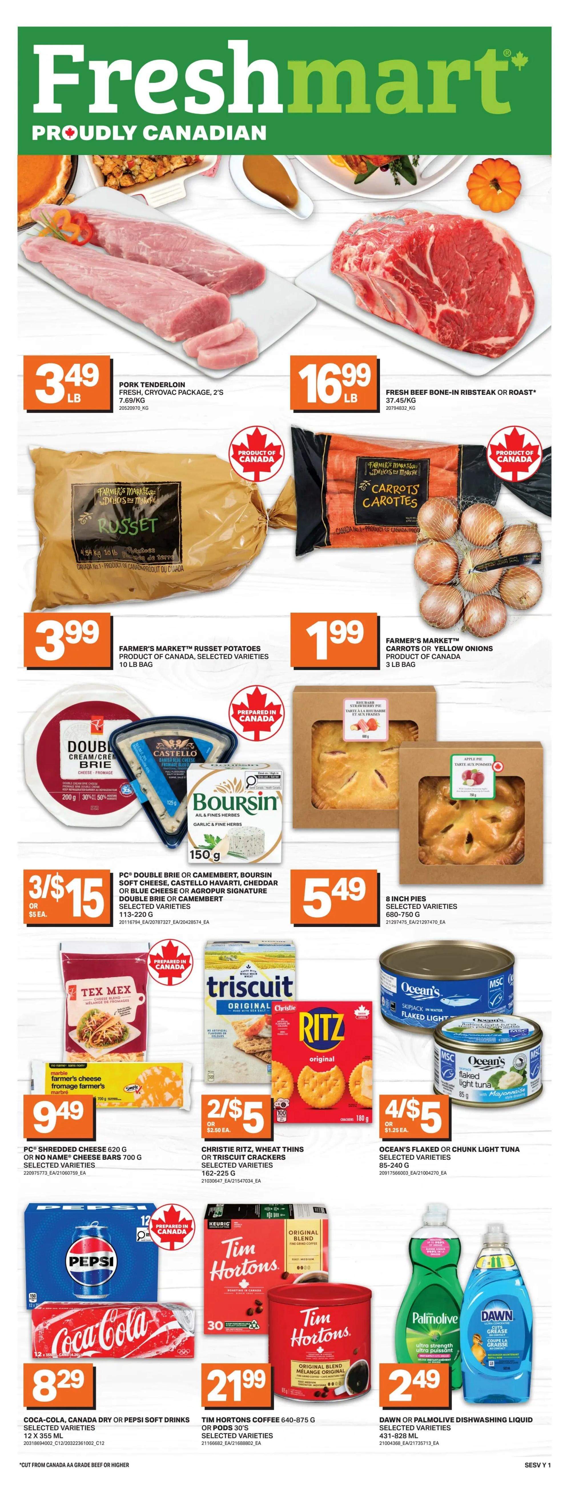 Freshmart (West) Flyer October 8 to 14