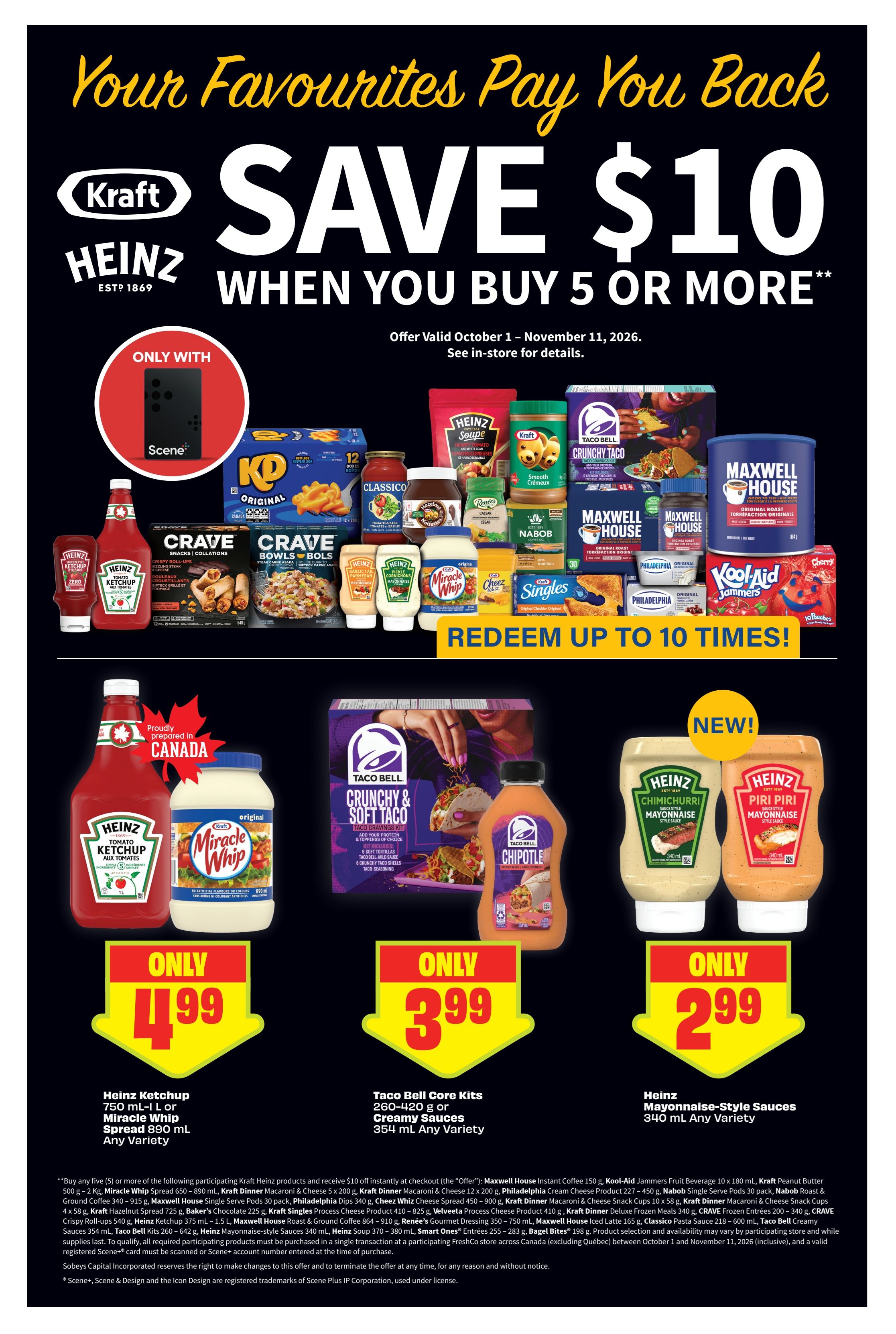 Chalo! FreshCo (West) Flyer October 8 to 14