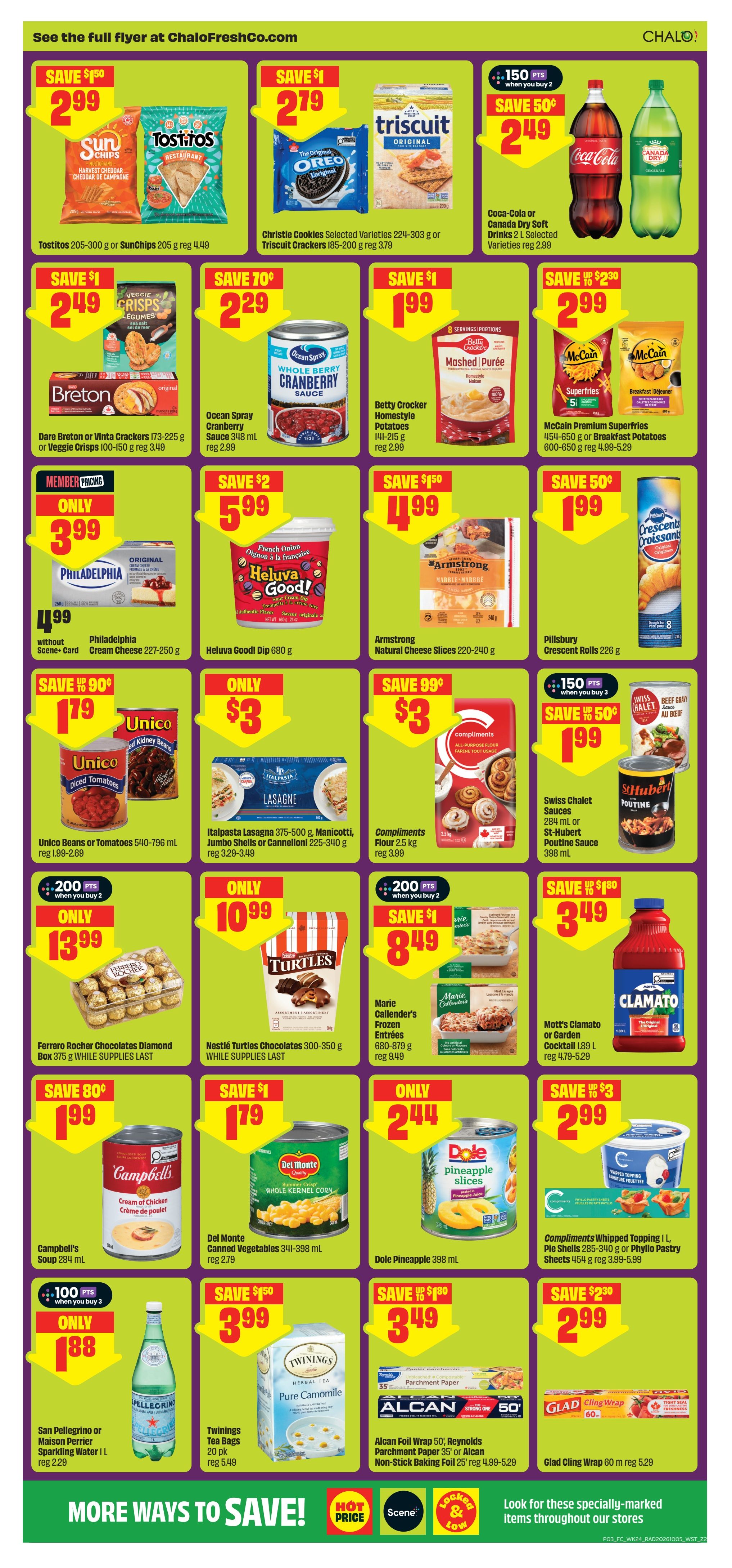 Chalo! FreshCo (West) Flyer October 8 to 14