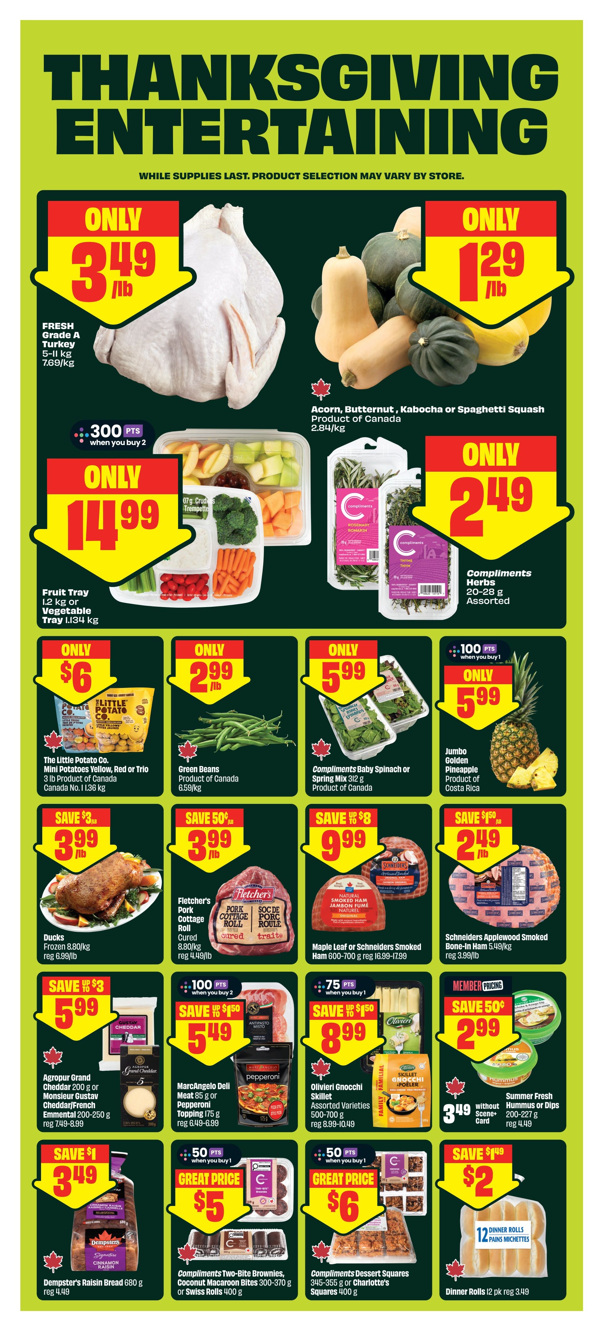 Chalo! FreshCo (West) Flyer October 8 to 14