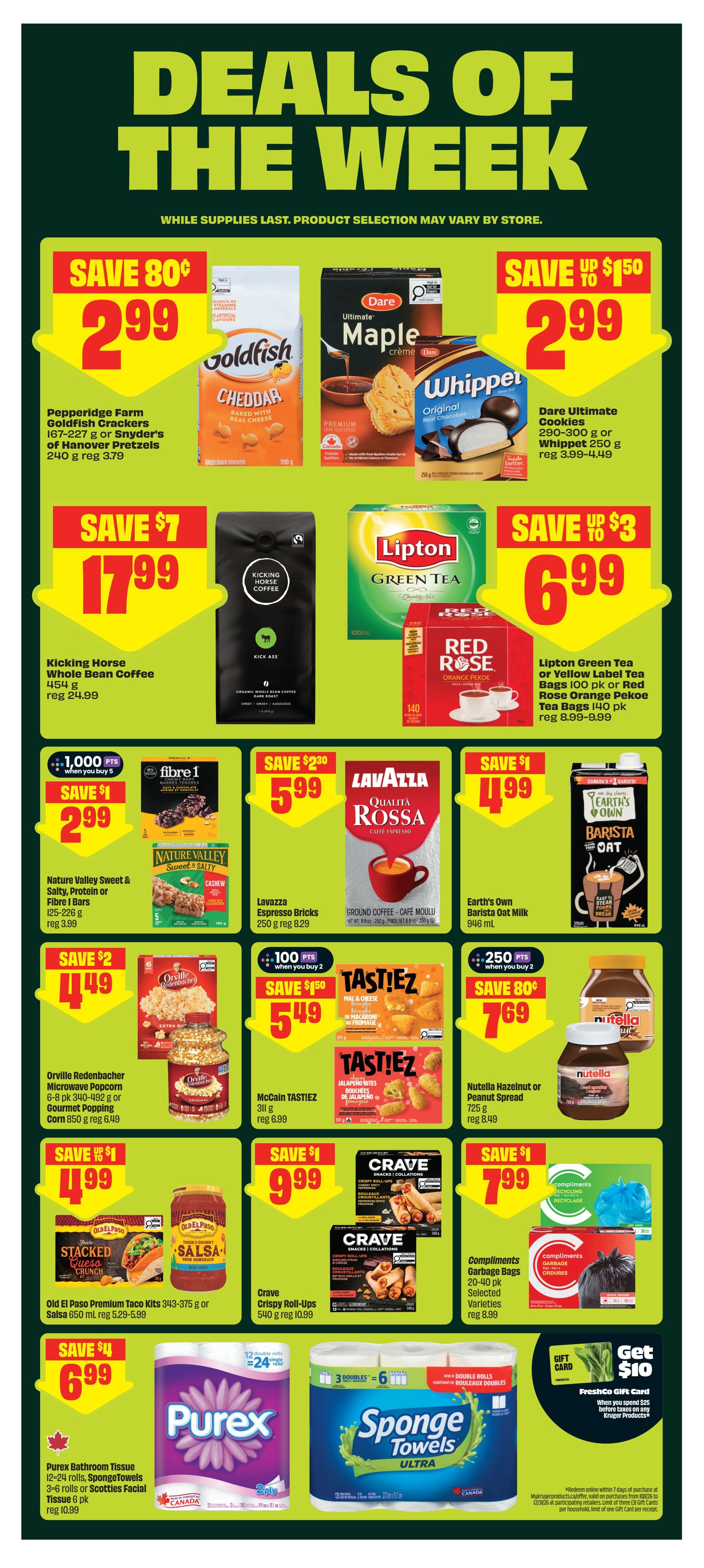 Chalo! FreshCo (West) Flyer October 8 to 14