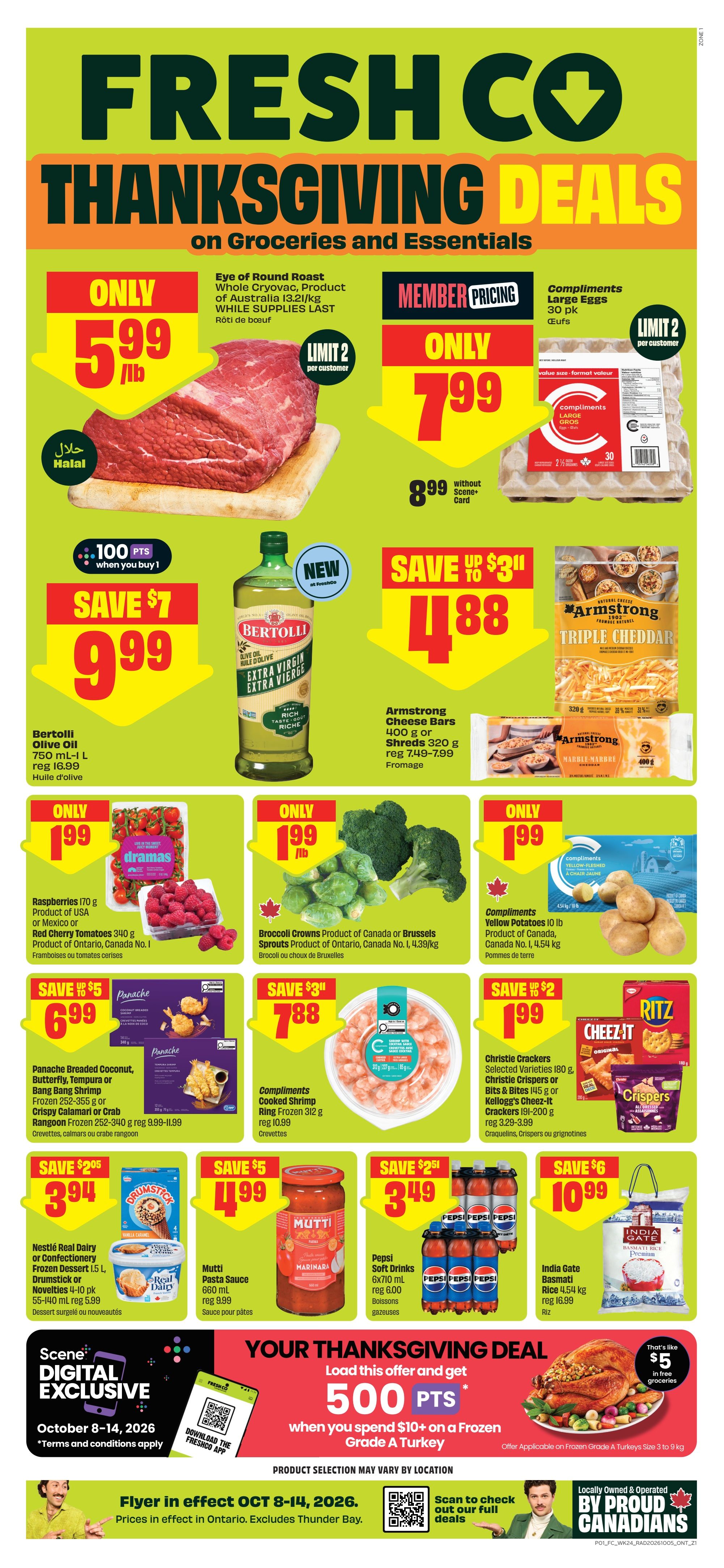 FreshCo (ON) Flyer October 8 to 14