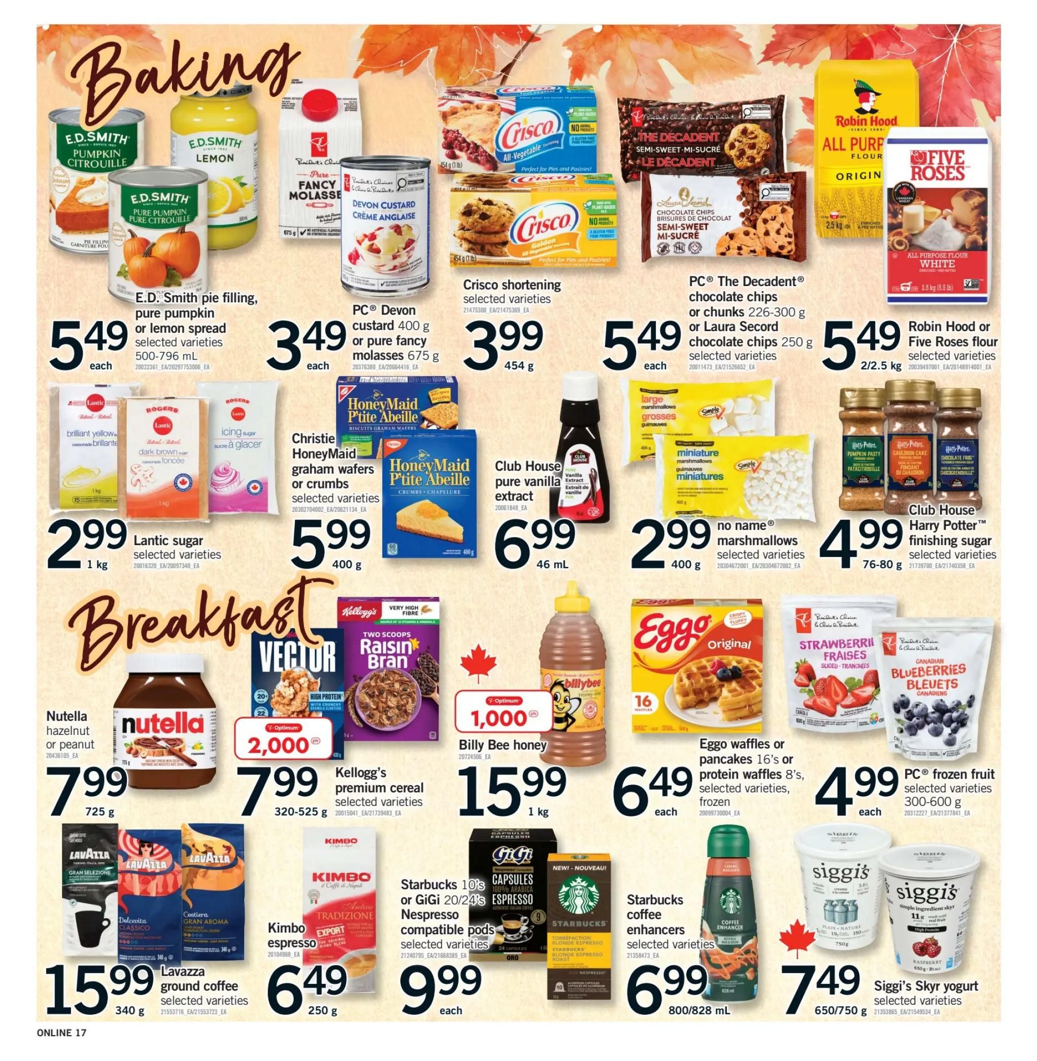 Fortinos Flyer October 8 to 11