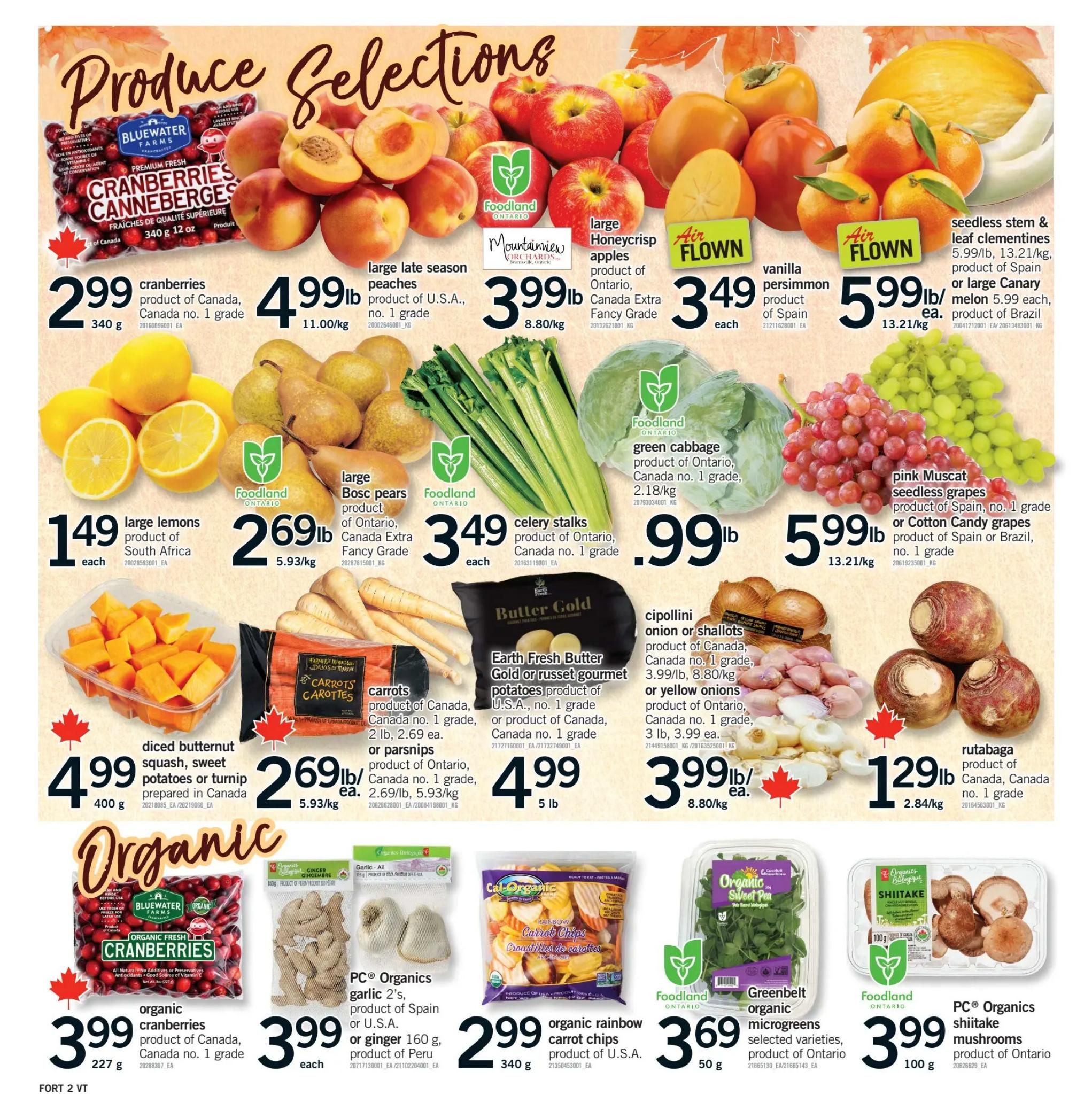 Fortinos Flyer October 8 to 11