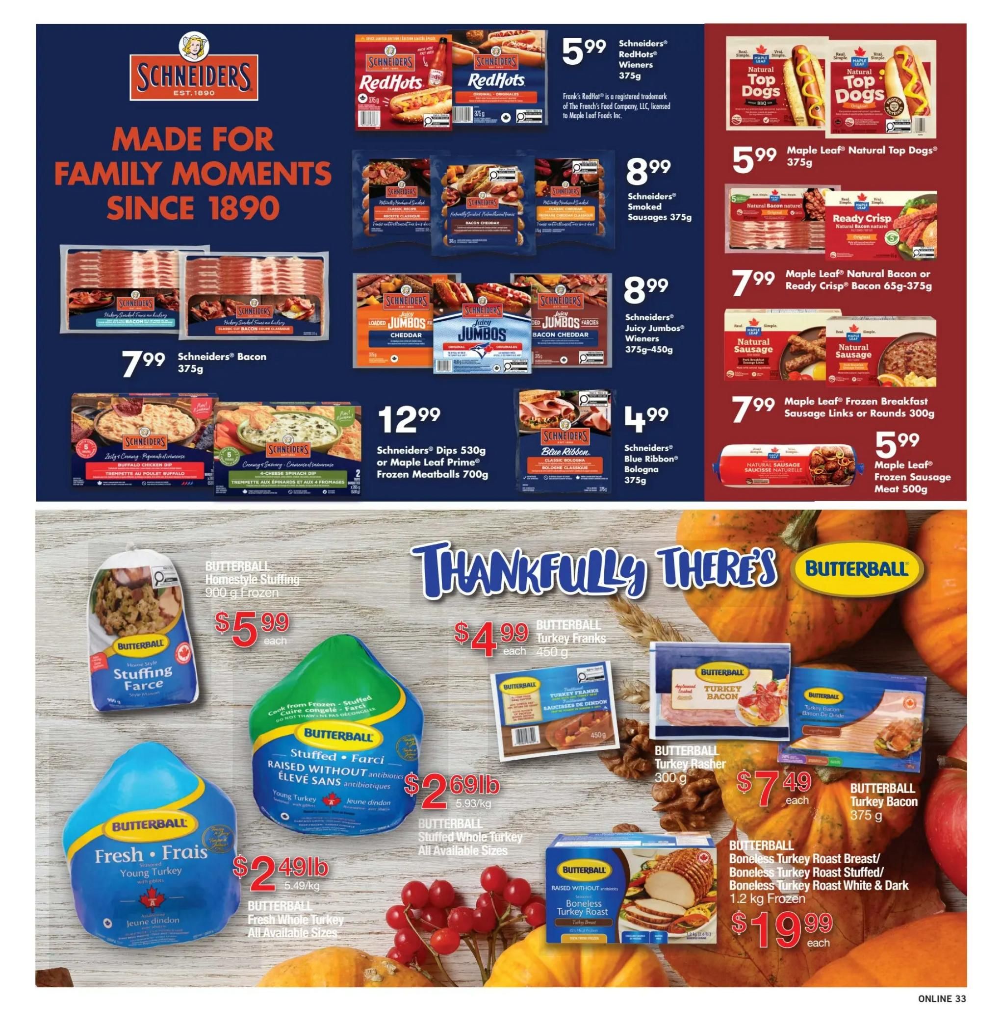 Fortinos Flyer October 8 to 11