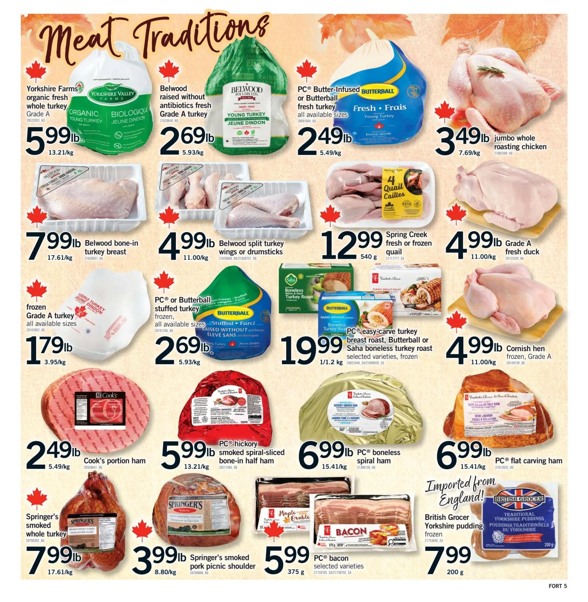 Fortinos Flyer October 8 to 11