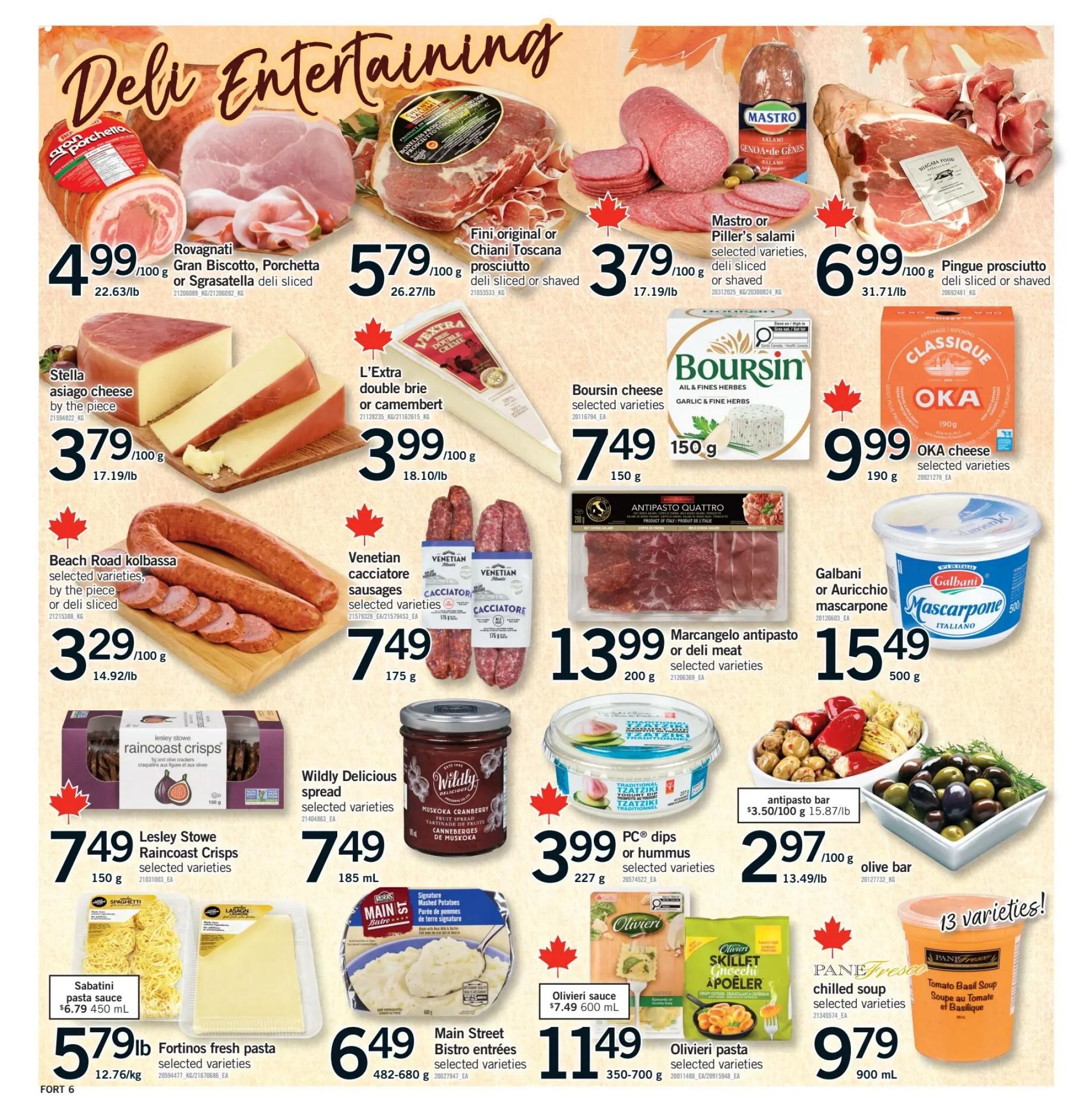 Fortinos Flyer October 8 to 11