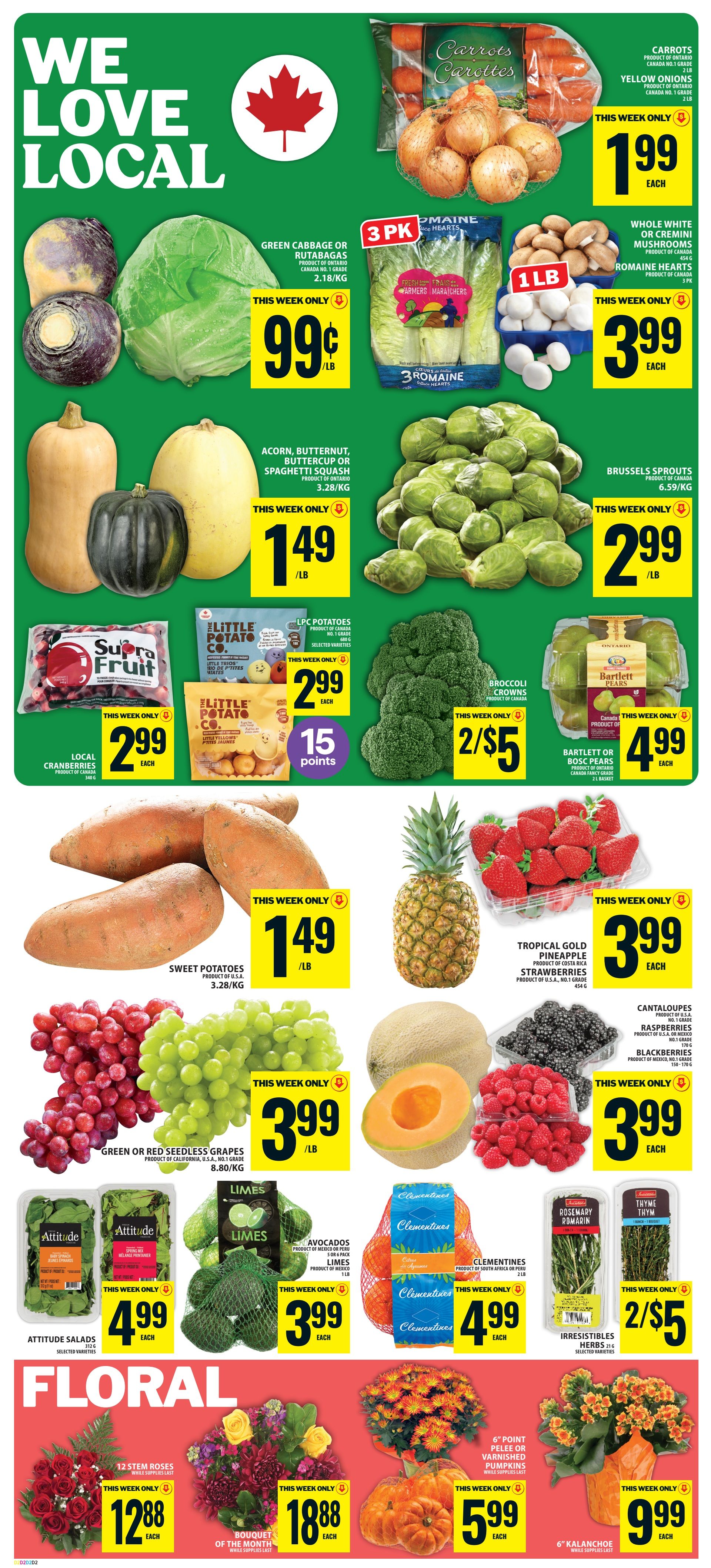 Food Basics Flyer October 8 to 14