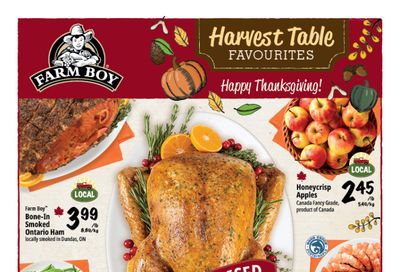 Farm Boy Flyer October 8 to 14