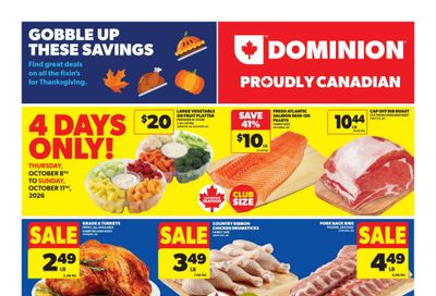 Dominion Flyer October 8 to 14