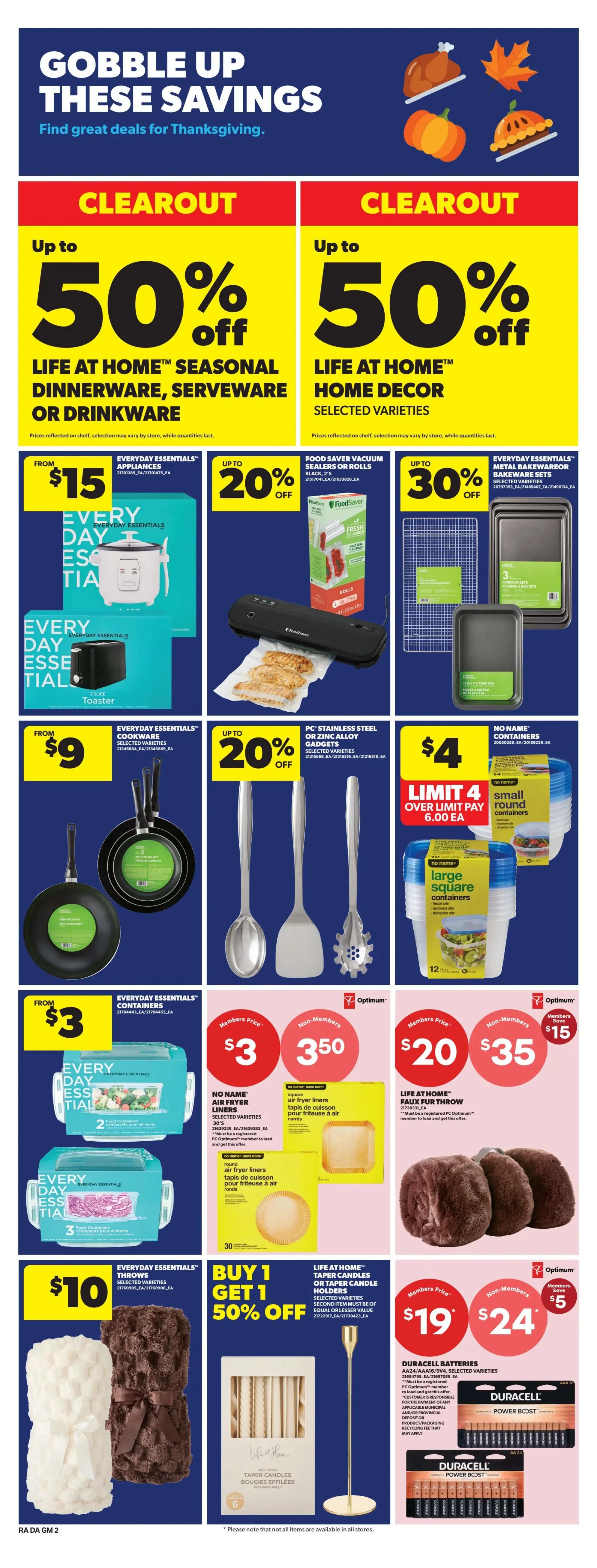 Dominion Flyer October 8 to 14
