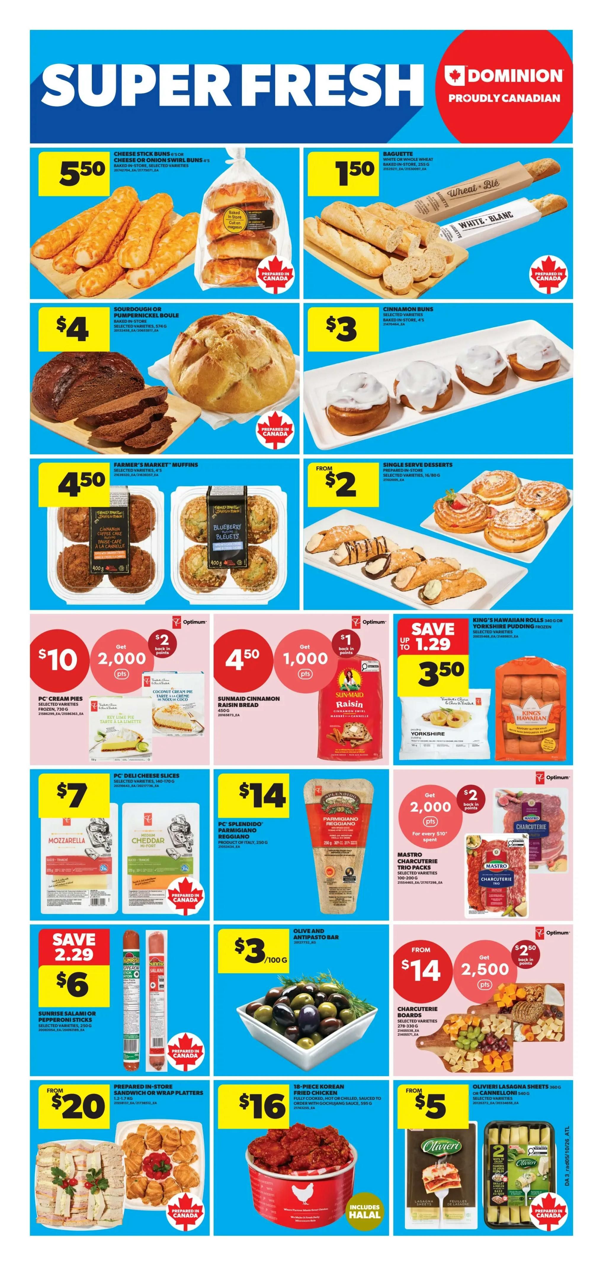 Dominion Flyer October 8 to 14