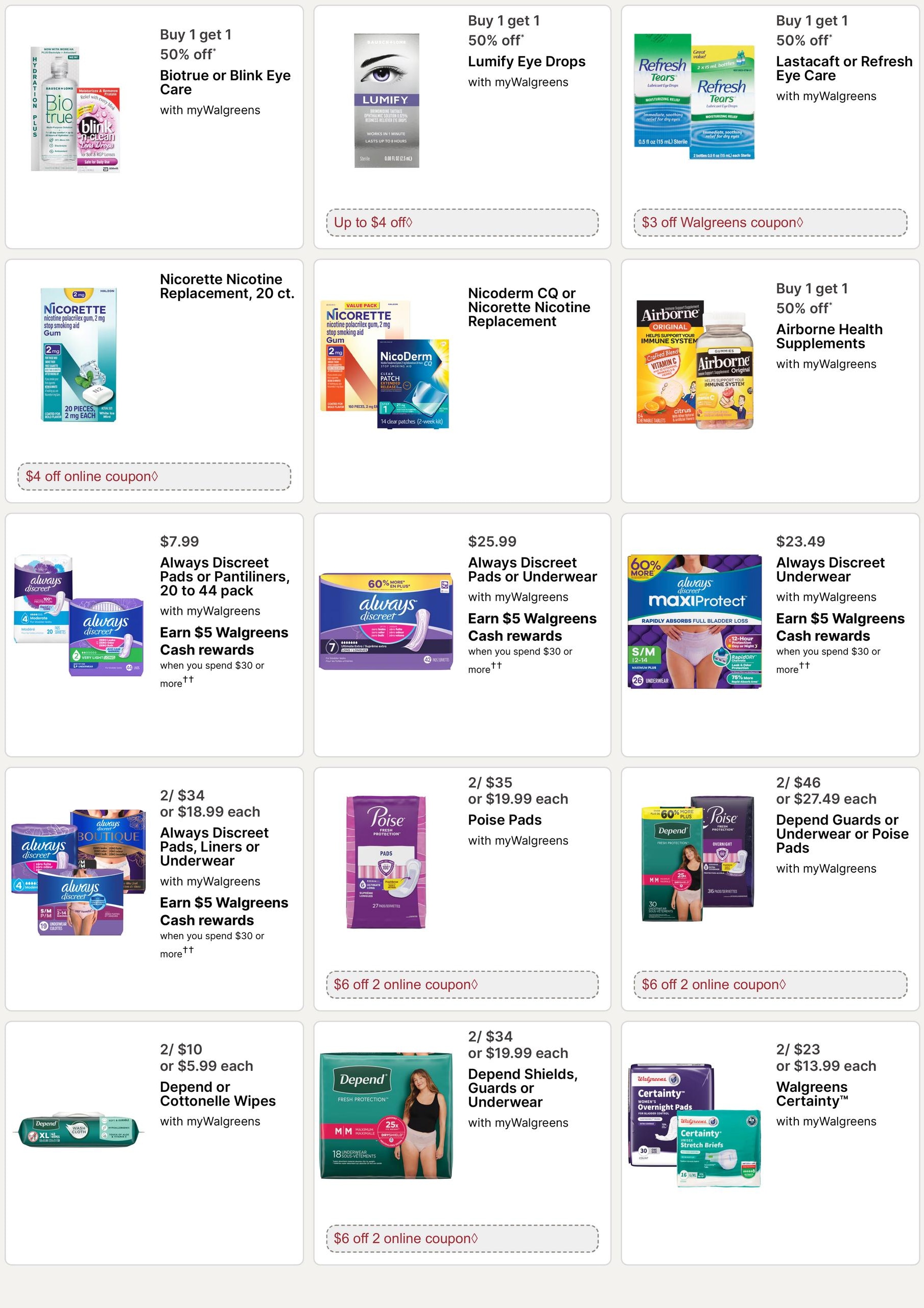 Walgreens (Honolulu-Makawao Area, HI) Weekly Ad October 11 - 17, 2026