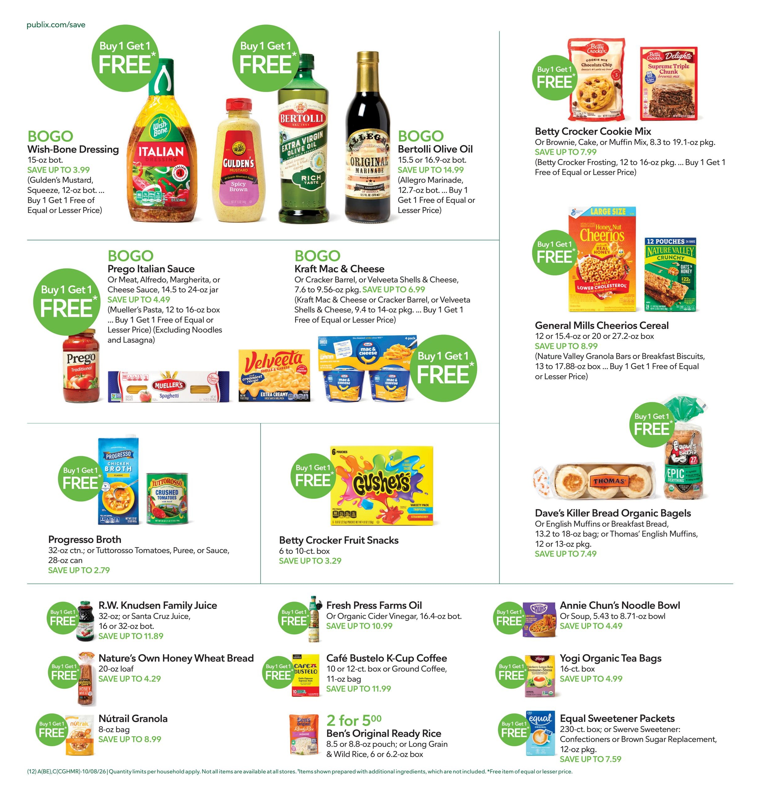 Publix (Augusta Area, GA) Weekly Ad October 7 - 13, 2026