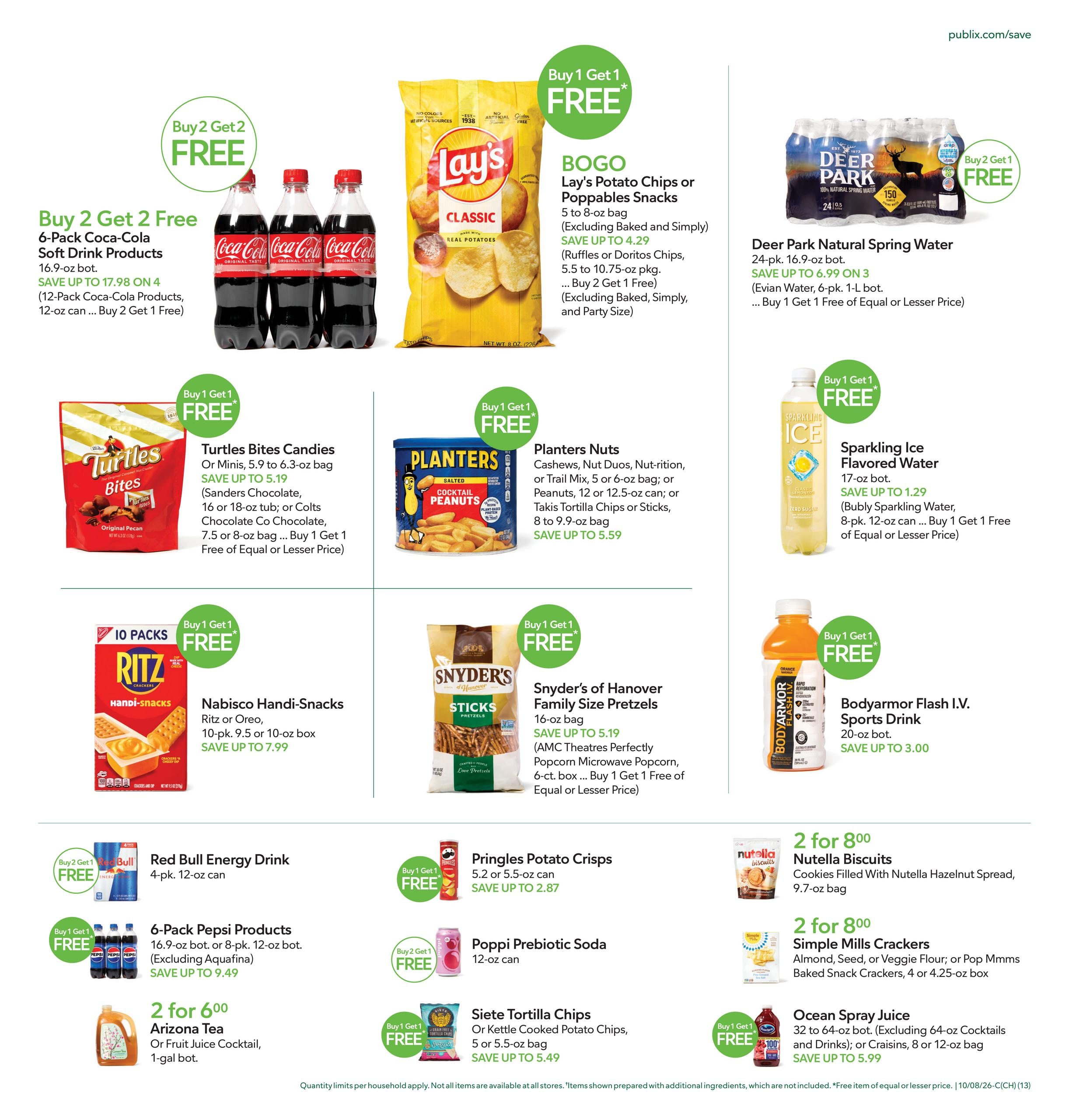 Publix (Augusta Area, GA) Weekly Ad October 7 - 13, 2026