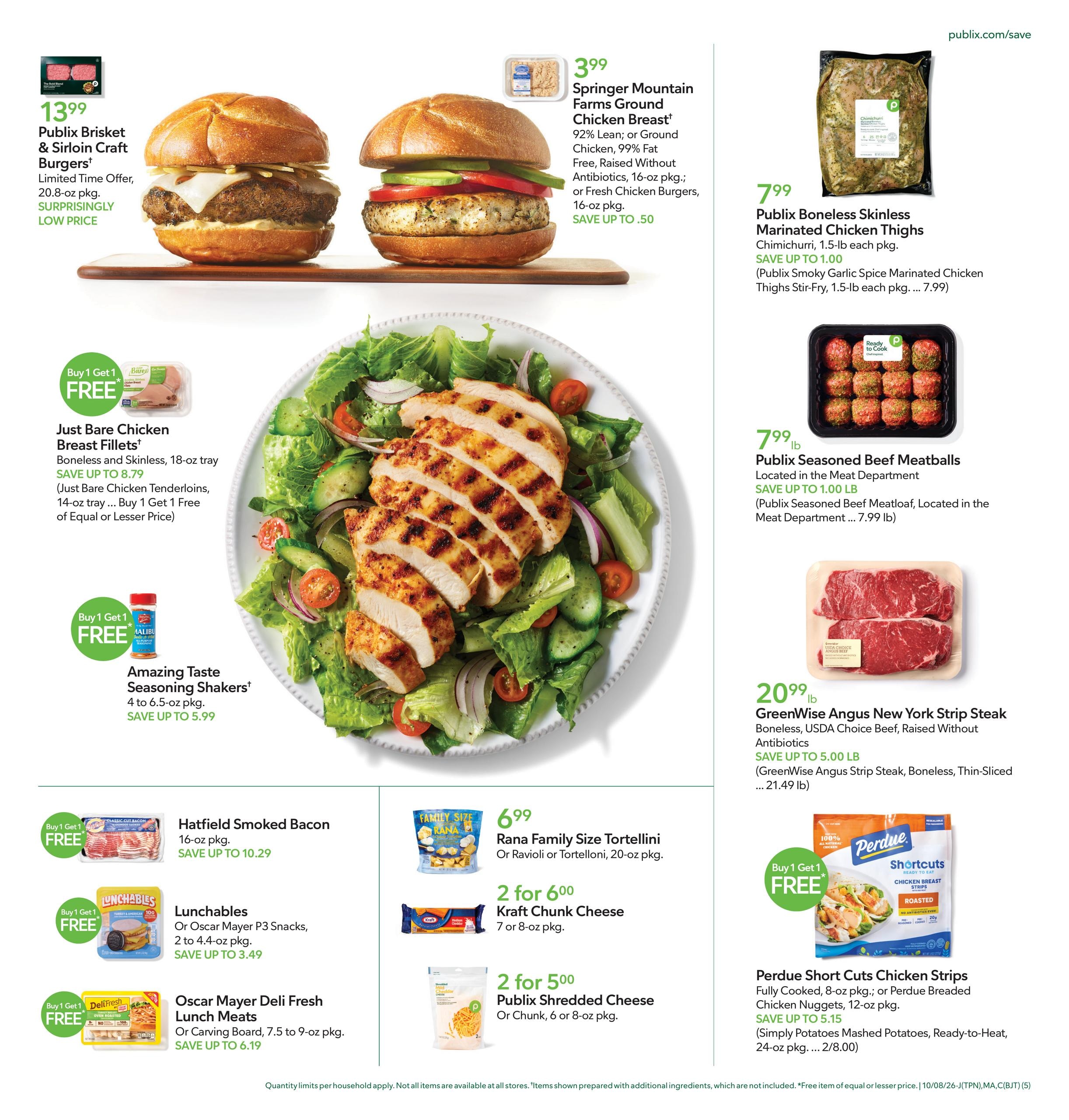 Publix (Mc Intosh-Mobile Area, AL) Weekly Ad October 7 - 13, 2026