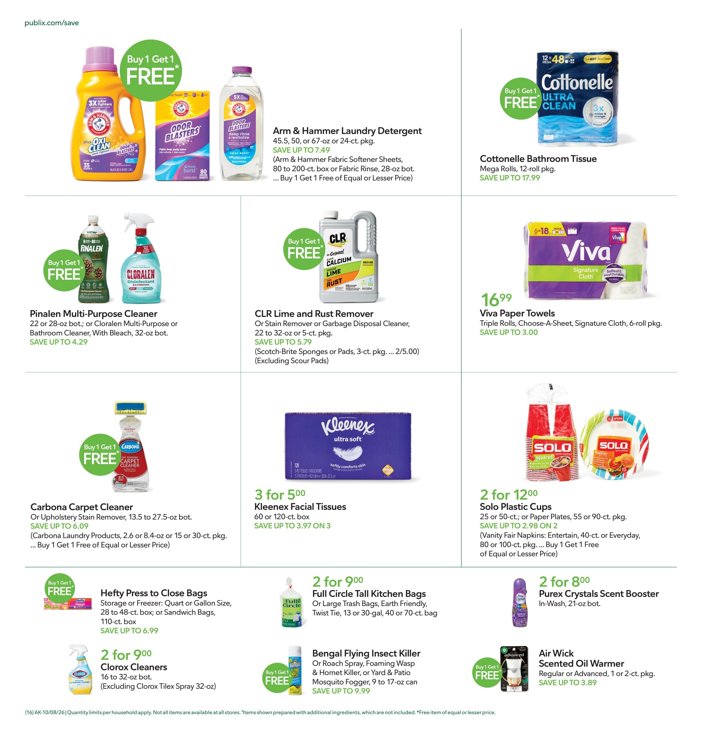 Publix (Phenix City Area, AL) Weekly Ad October 7 - 13, 2026