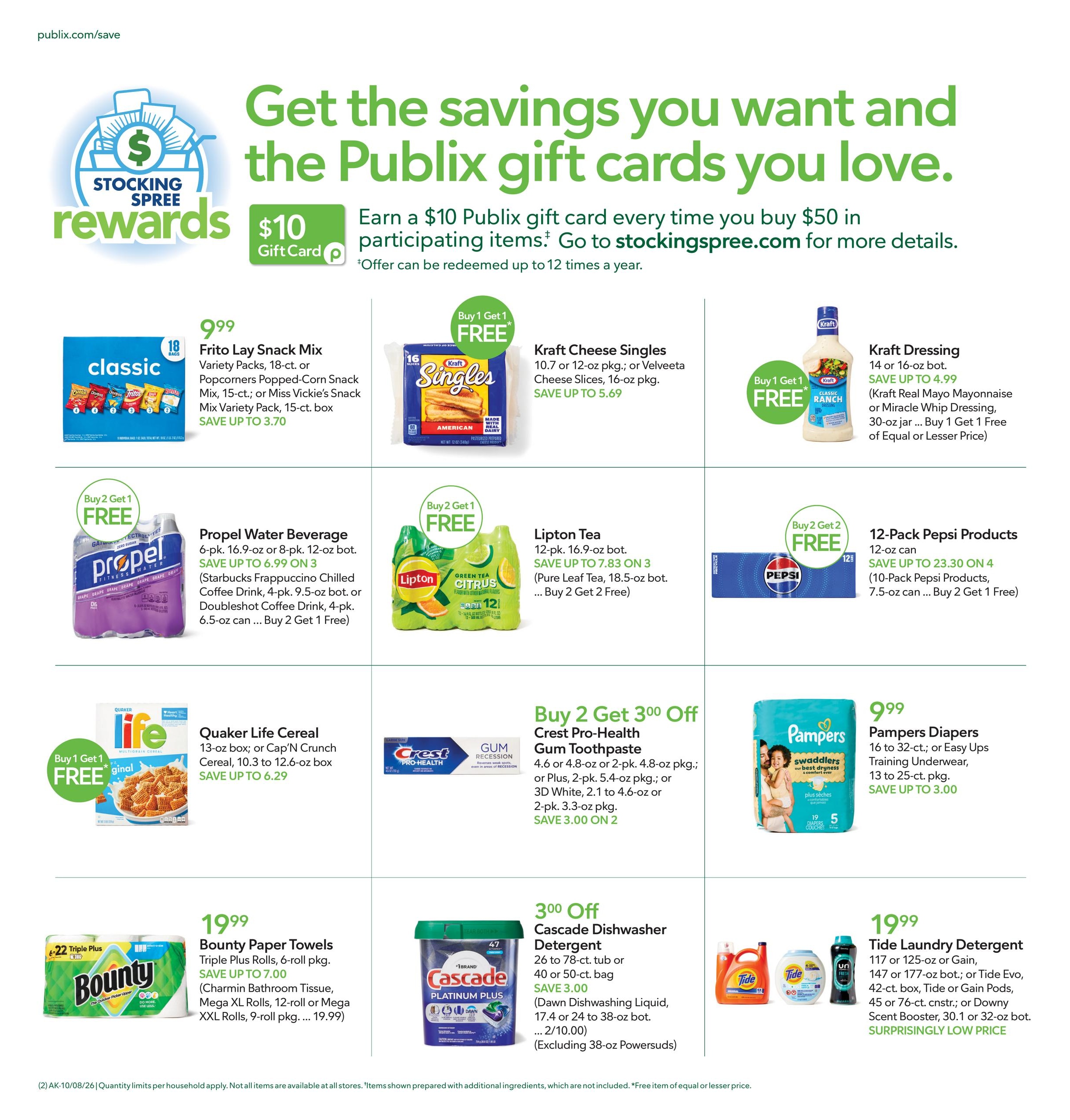 Publix (Phenix City Area, AL) Weekly Ad October 7 - 13, 2026