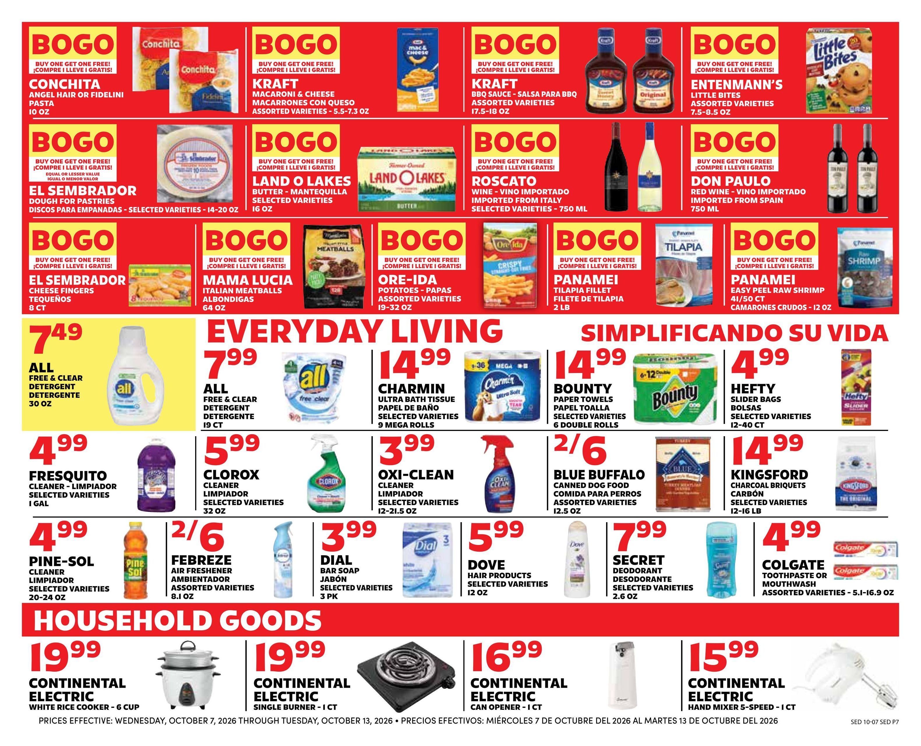 Sedano's (Davie Area, FL) Weekly Ad October 7 - 13, 2026