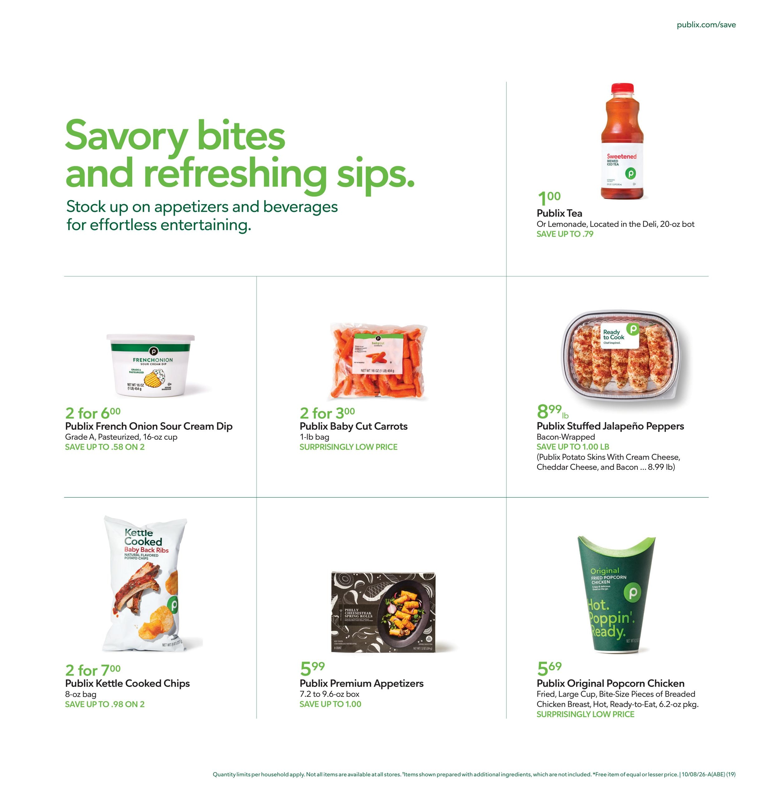 Publix (Albertville Area, AL) Weekly Ad October 7 - 13, 2026