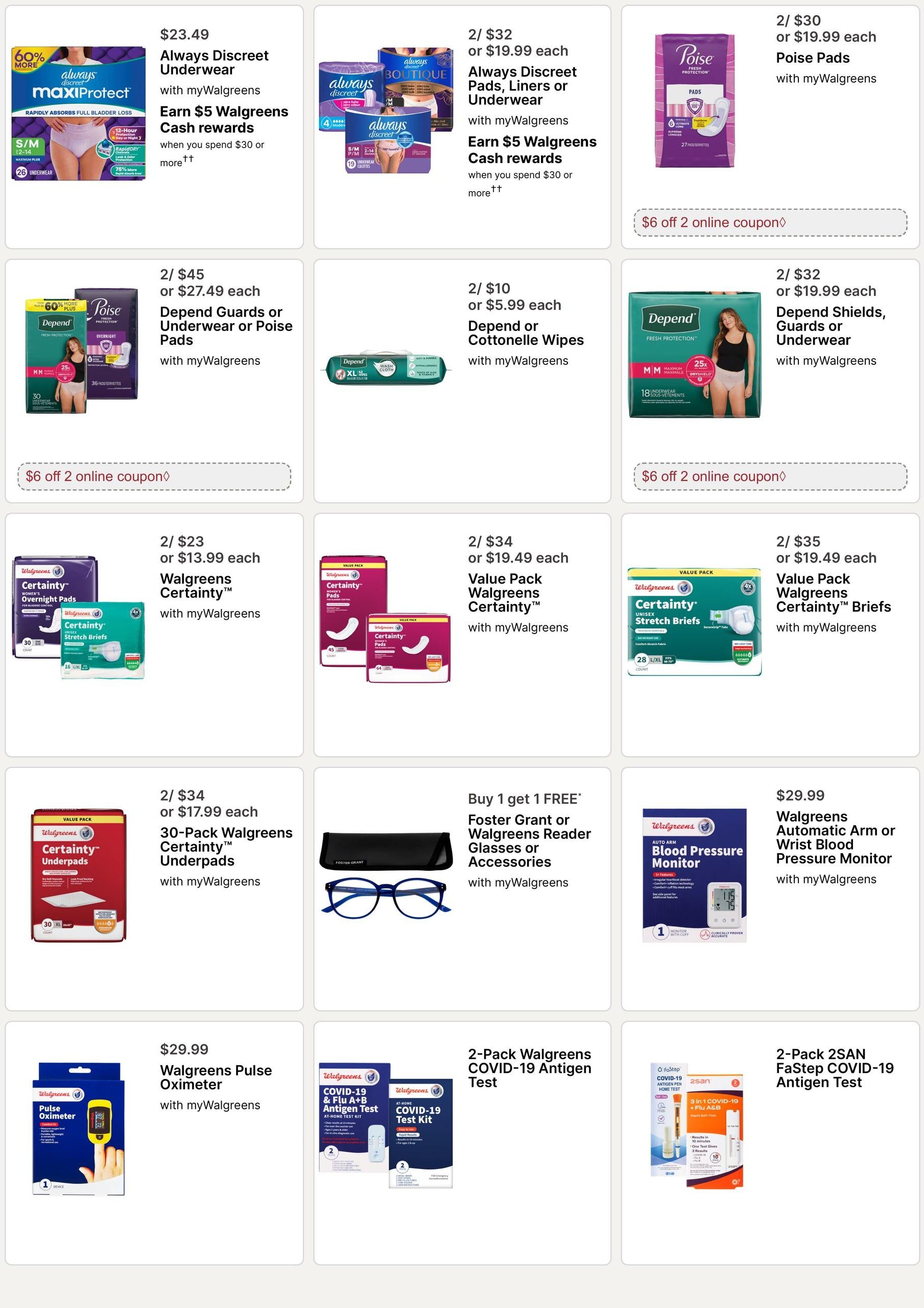 Walgreens (Anchorage Area, AK) Weekly Ad October 11 - 17, 2026