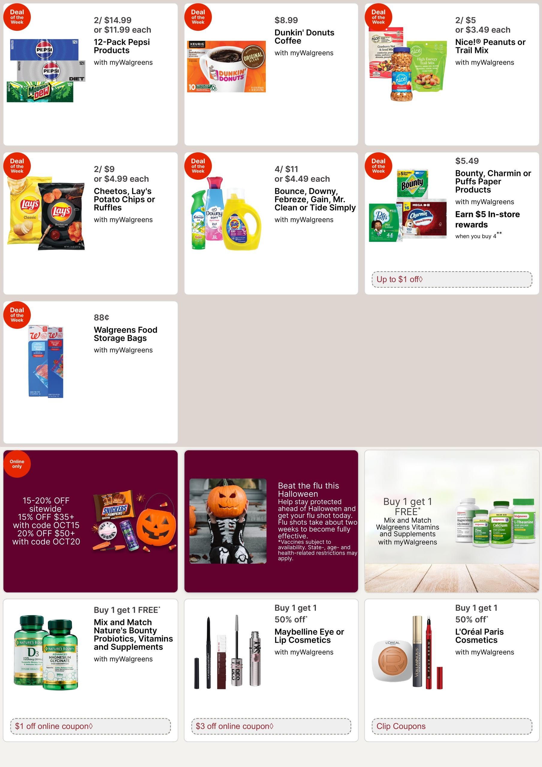 Walgreens (Anchorage Area, AK) Weekly Ad October 11 - 17, 2026