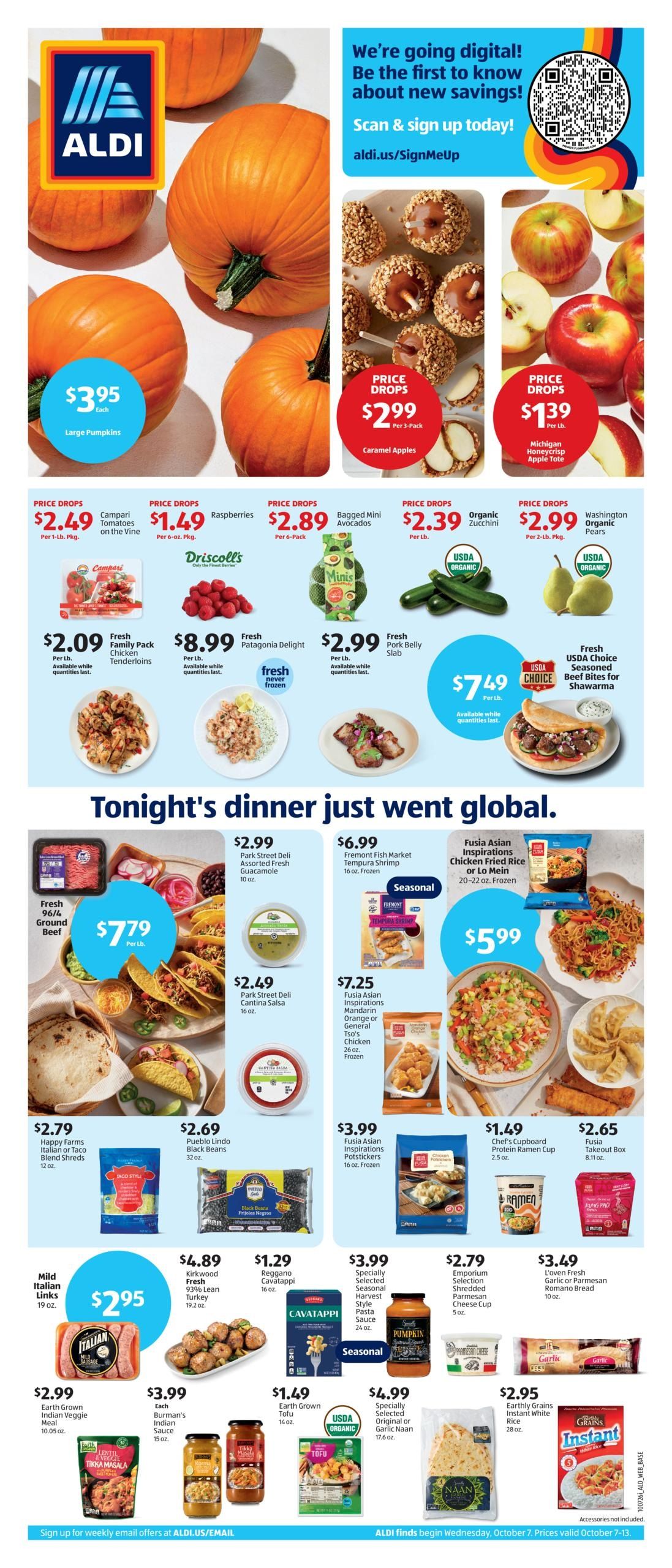 ALDI (Ann Arbor Area, MI) Weekly Ad October 7 - 13, 2026