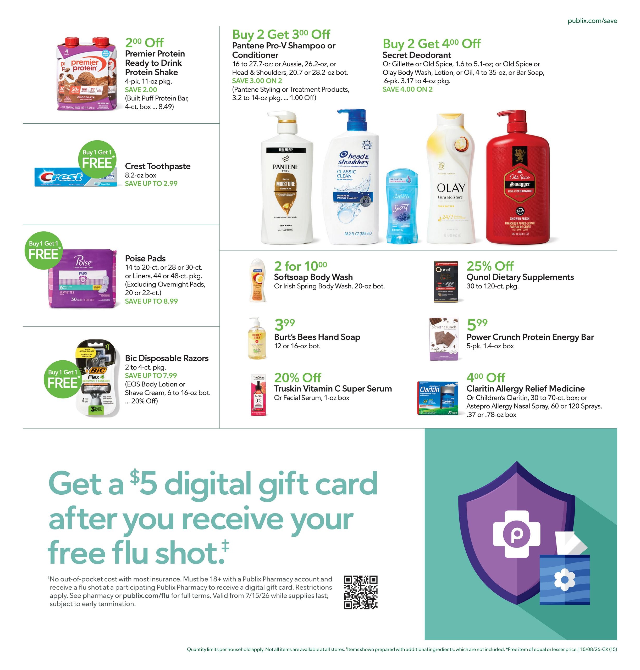 Publix (Jonesborough Area, TN) Weekly Ad October 7 - 13, 2026