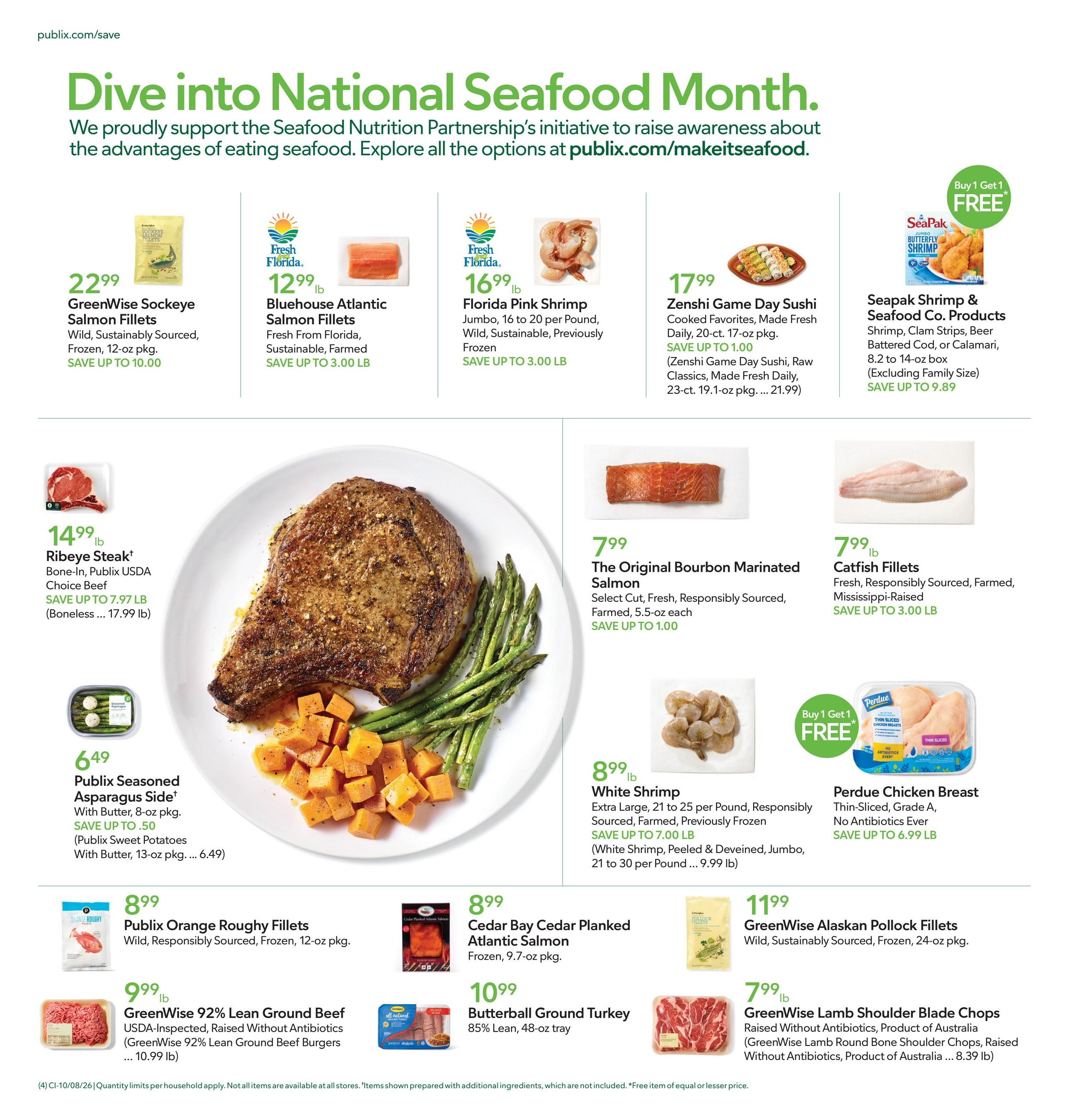 Publix (Bostic Area, NC) Weekly Ad October 7 - 13, 2026