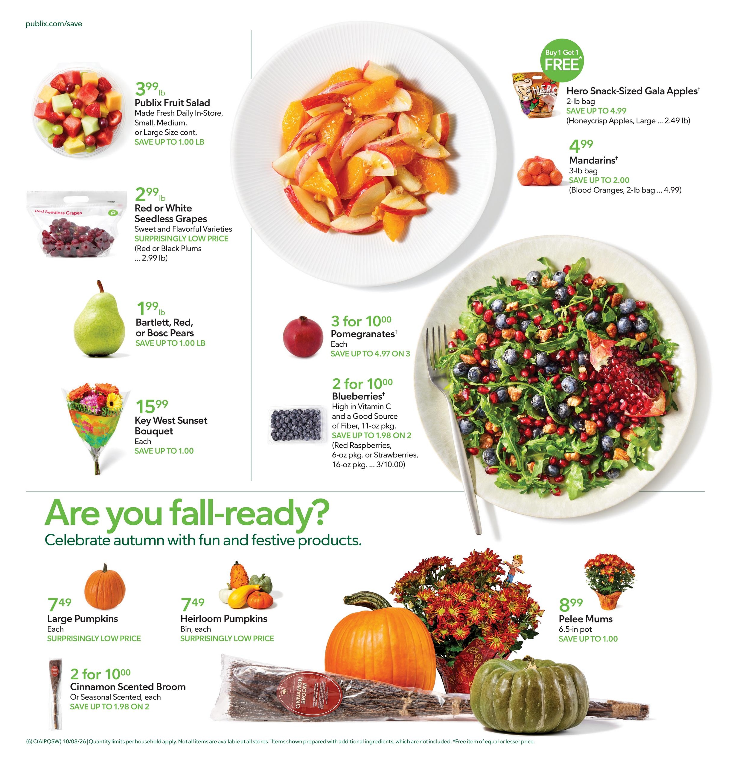 Publix (Bostic Area, NC) Weekly Ad October 7 - 13, 2026