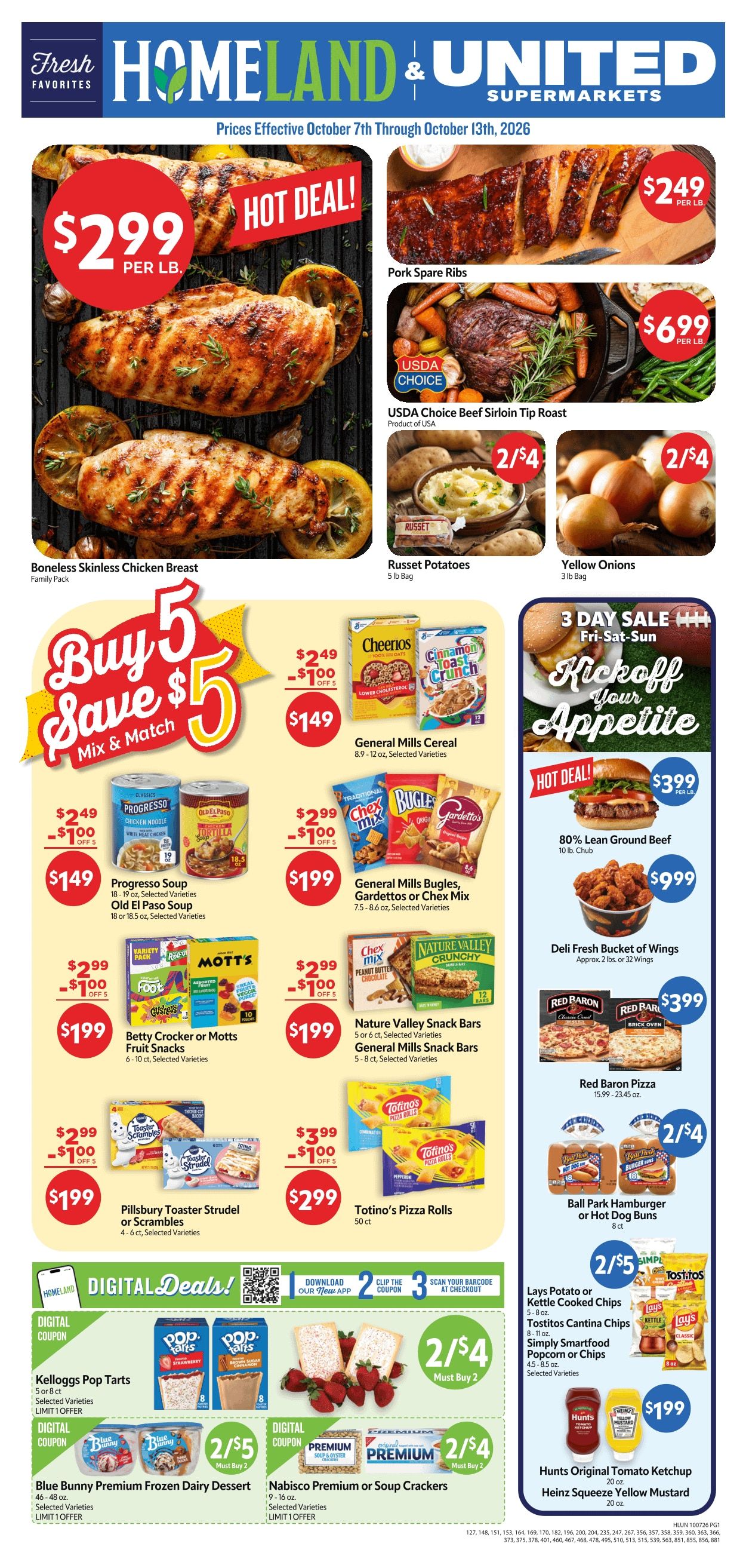 Homeland Stores (Chickasha, OK) Weekly Ad October 7 - 13, 2026
