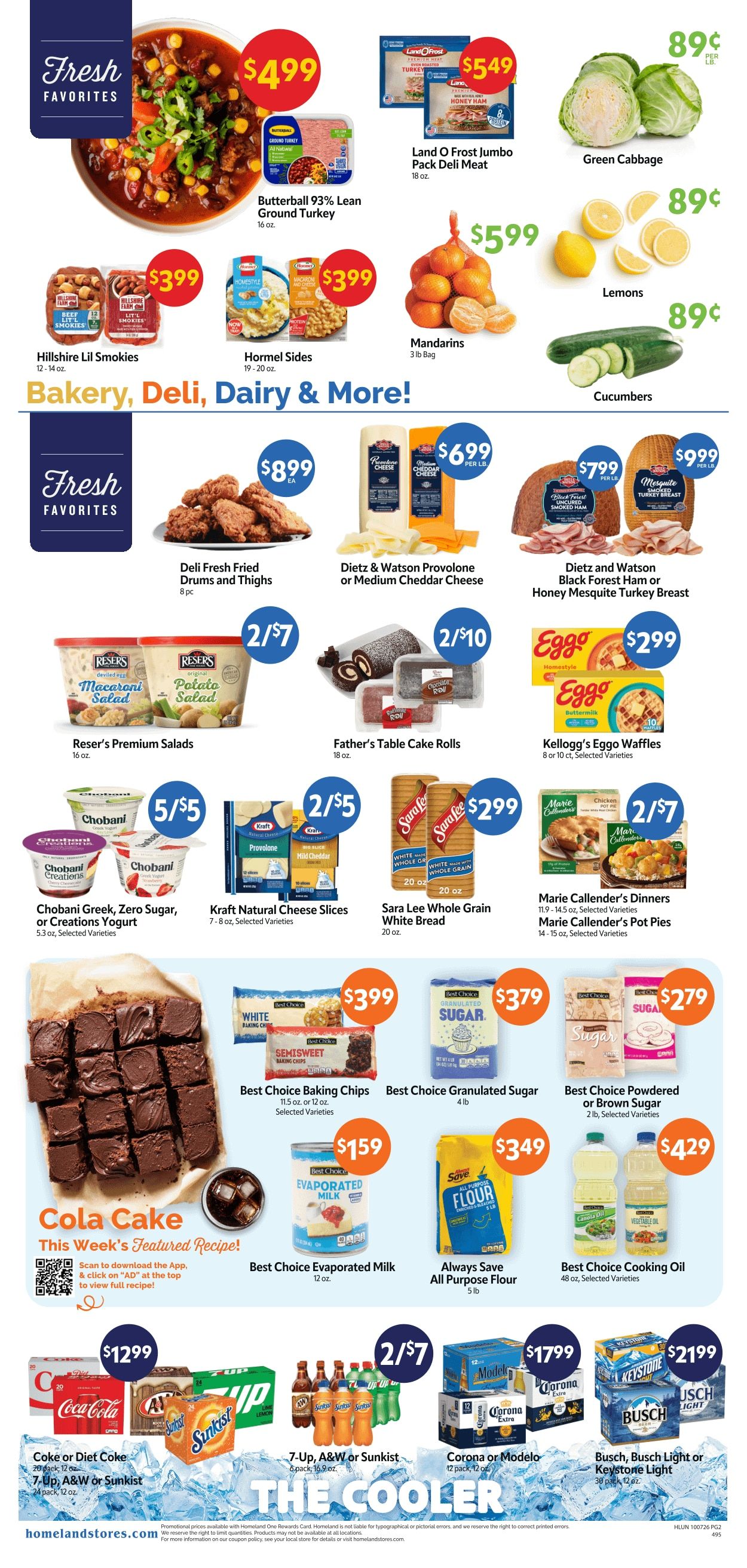 Homeland Stores (Henryetta, OK) Weekly Ad October 7 - 13, 2026