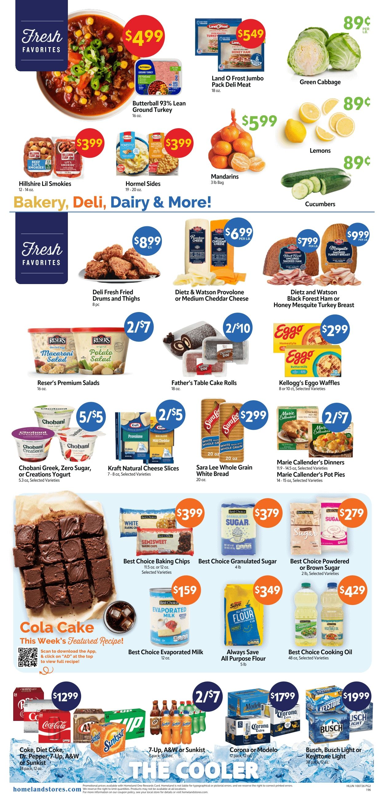Homeland Stores (Shawnee, OK) Weekly Ad October 7 - 13, 2026
