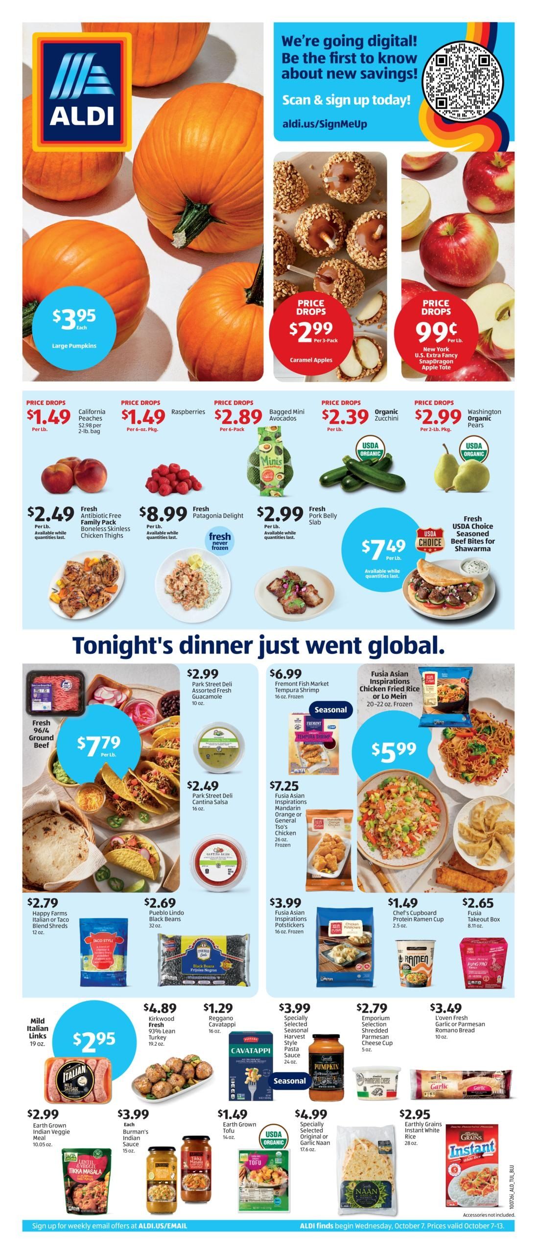 ALDI (Albany-Whitehall Area, NY) Weekly Ad October 7 - 13, 2026