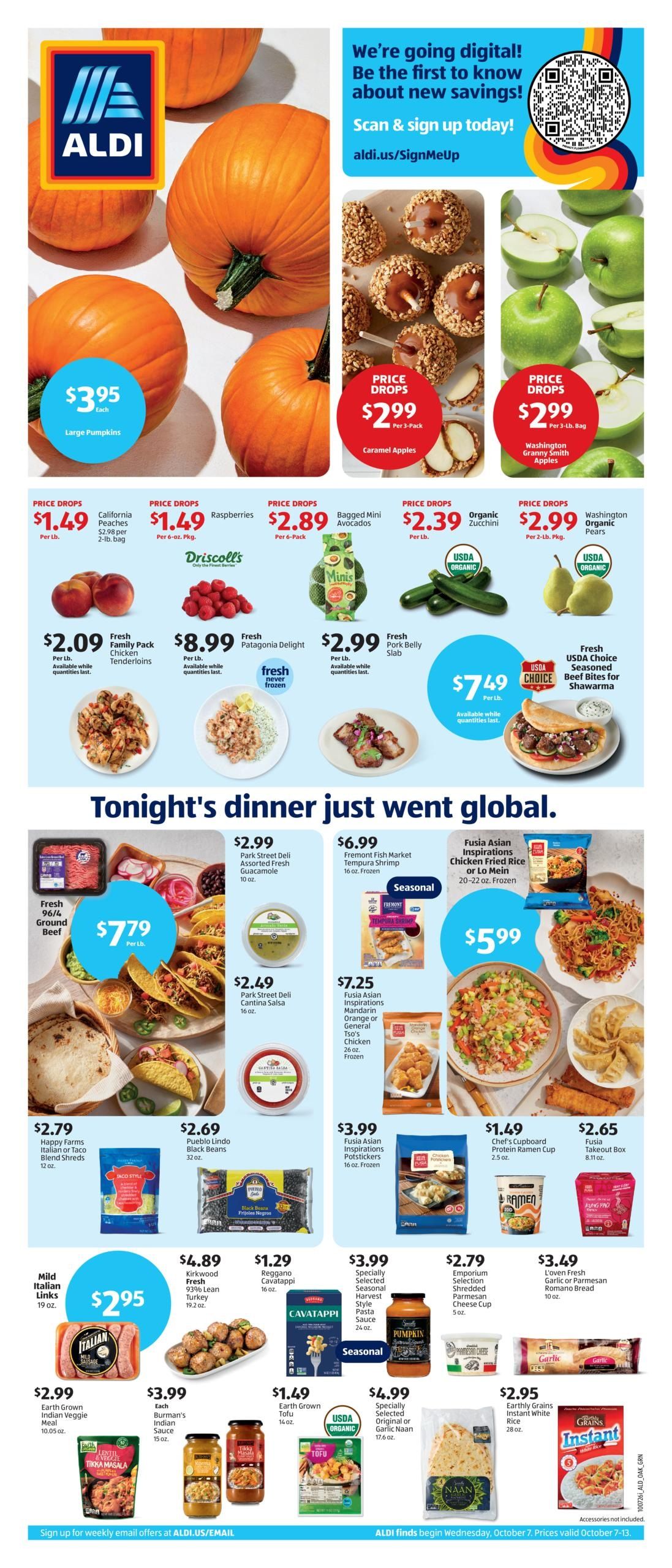 ALDI (Escanaba Area, MI) Weekly Ad October 7 - 13, 2026