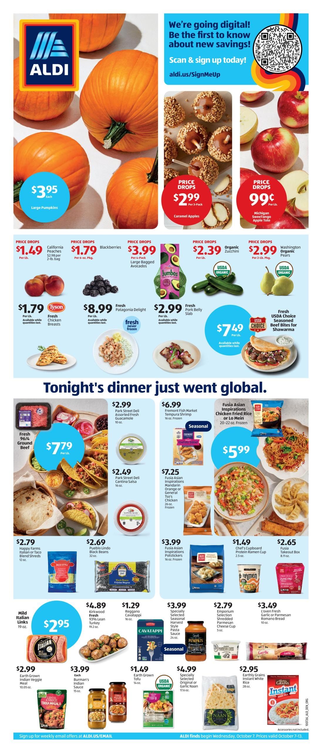 ALDI (Shreveport Area, LA) Weekly Ad October 7 - 13, 2026