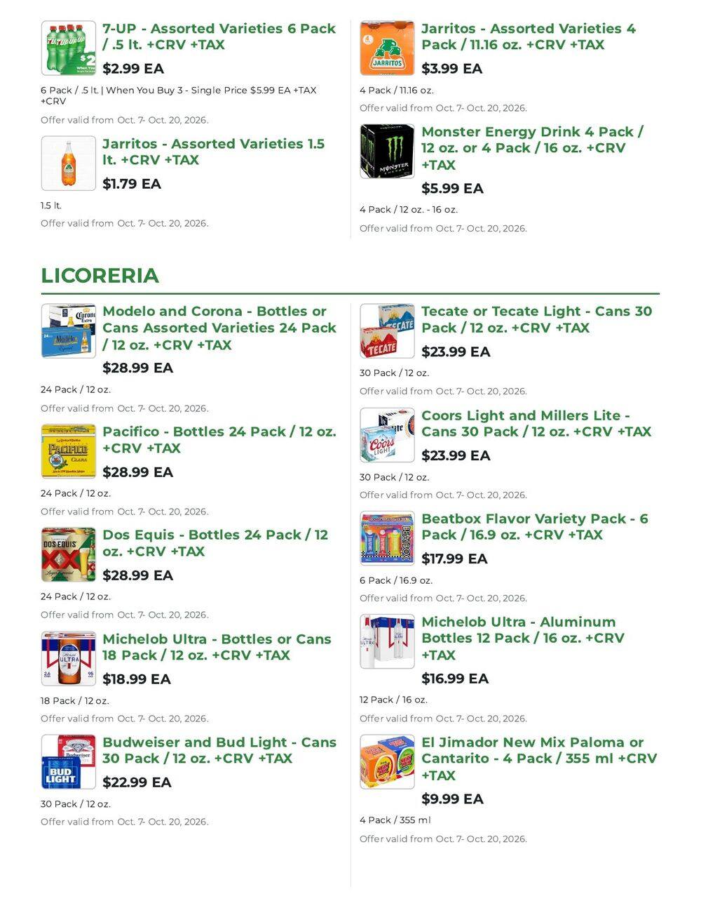 Northgate Market Weekly Ad October 7 - 20, 2026