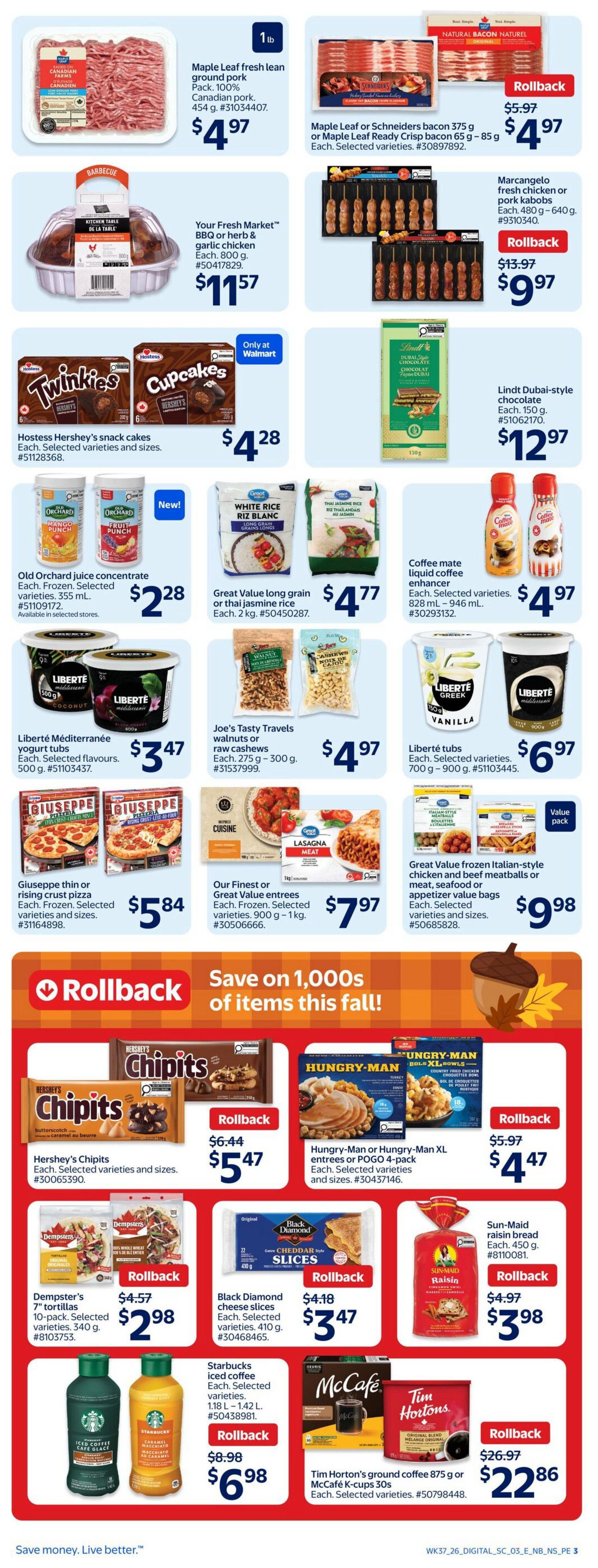 Walmart (Atlantic) Flyer October 8 to 14