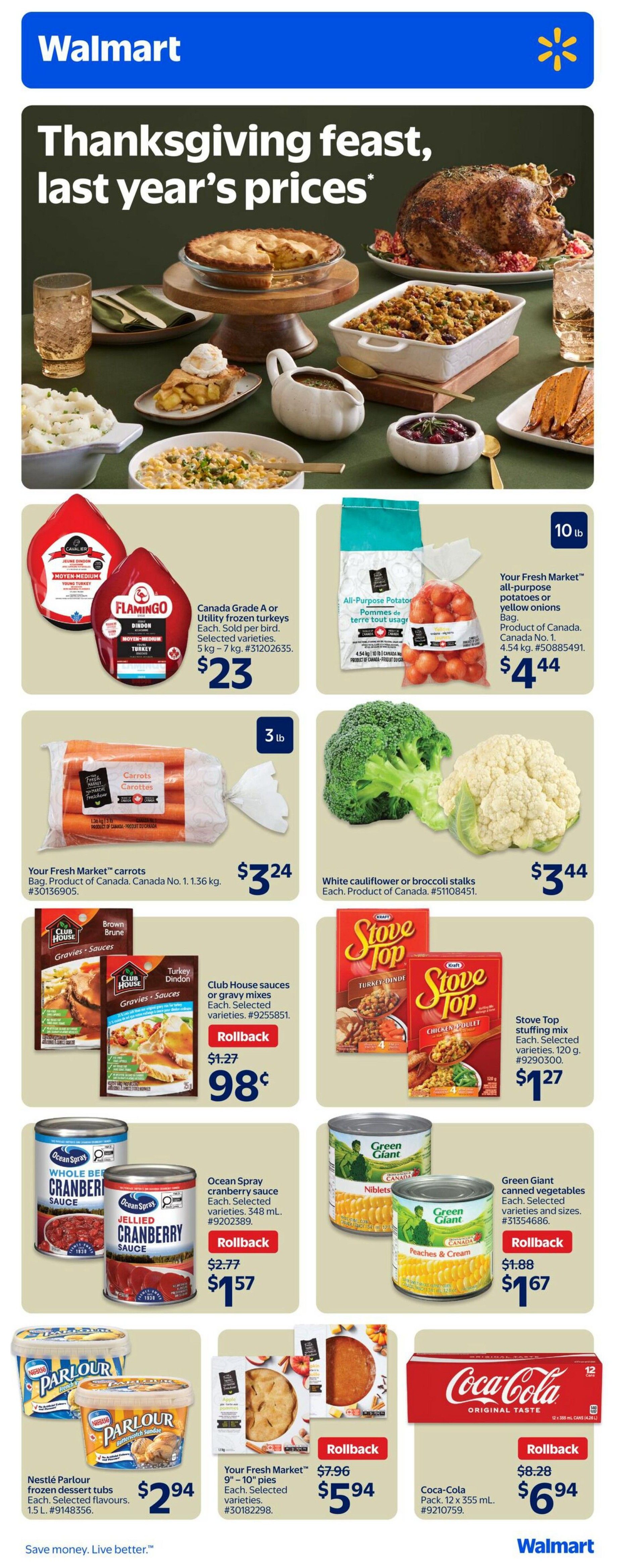 Walmart (Atlantic) Flyer October 8 to 14